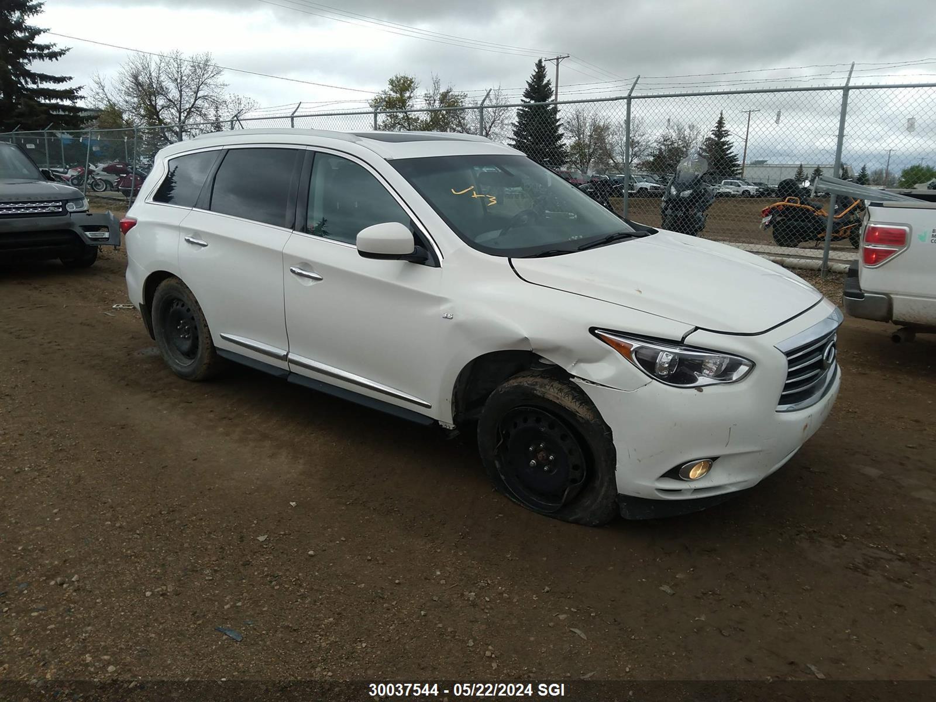 infiniti qx60 2014 5n1al0mm6ec508743