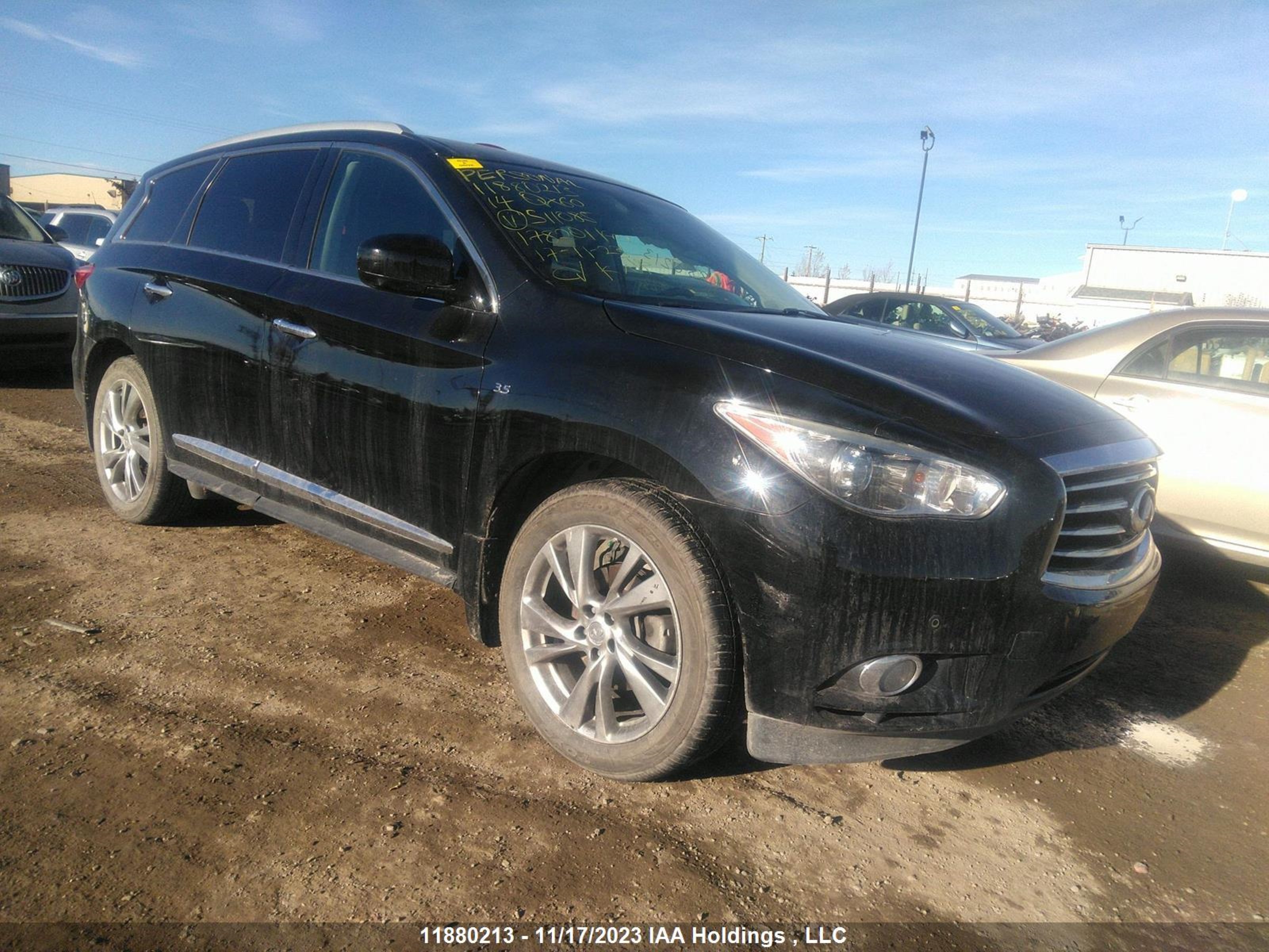 infiniti qx60 2014 5n1al0mm9ec511085