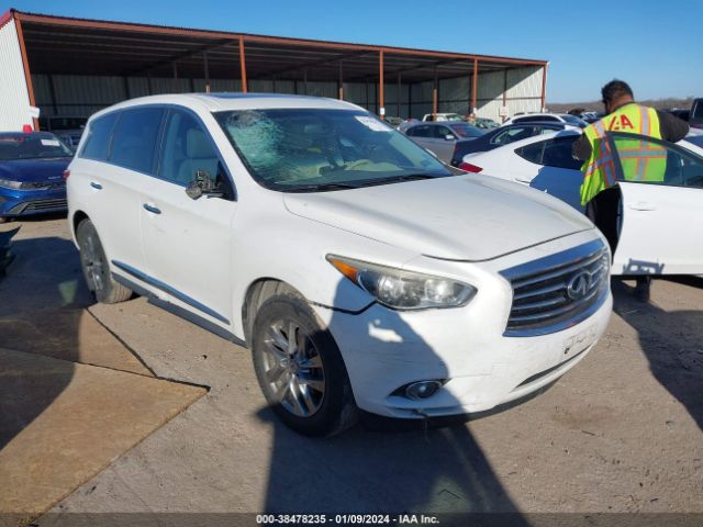 infiniti jx35 2013 5n1al0mn2dc309647