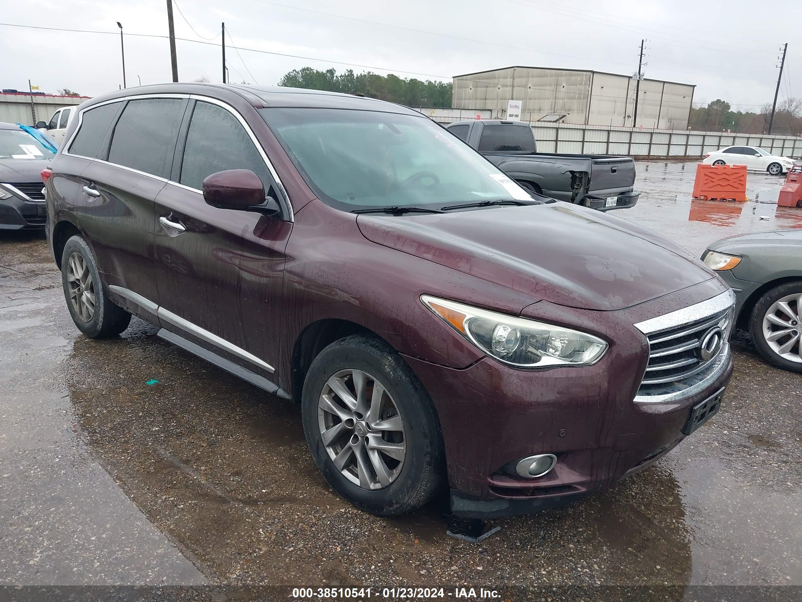 infiniti jx 2013 5n1al0mn9dc338272