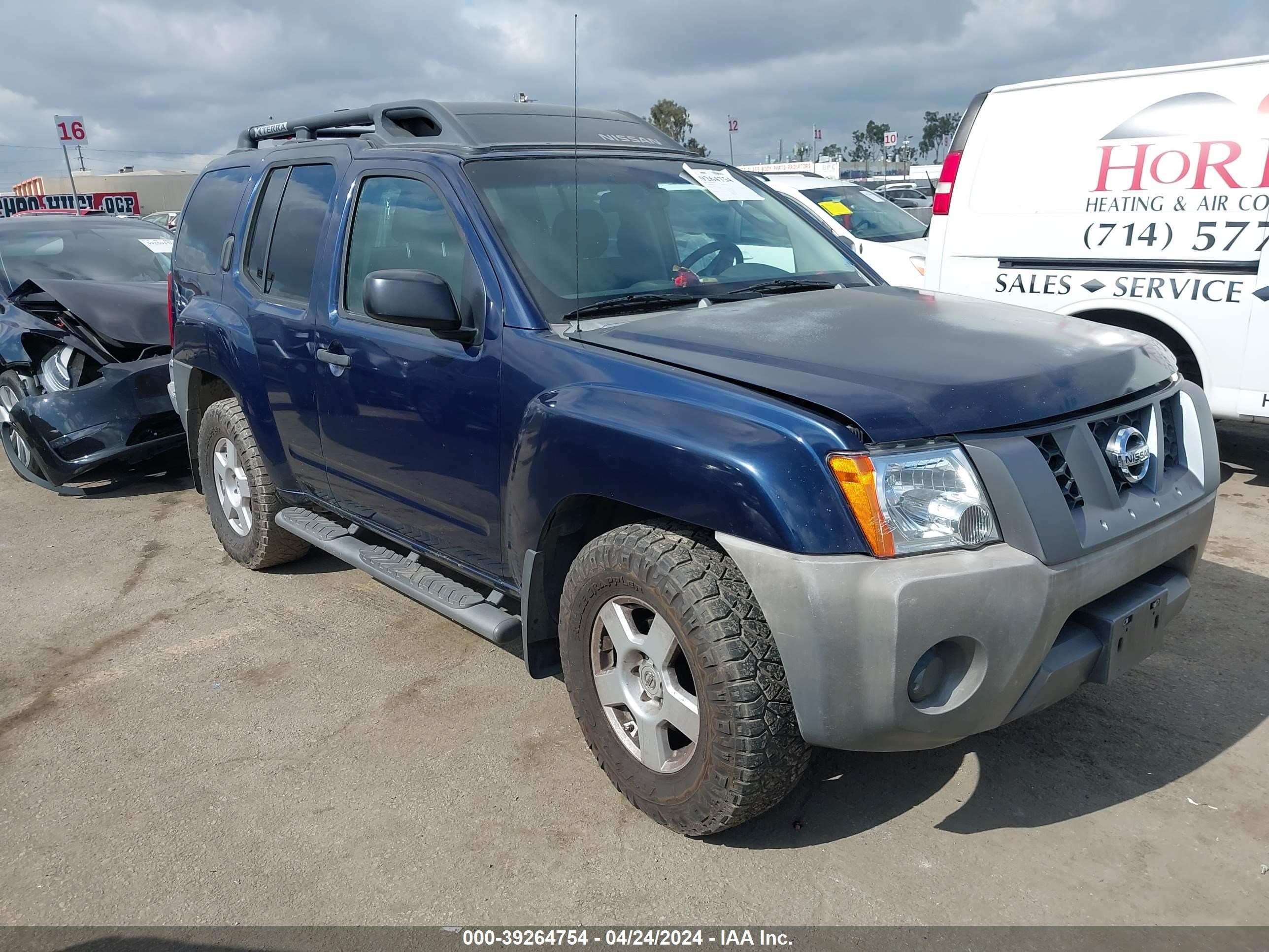 nissan xterra 2007 5n1an08u27c510240