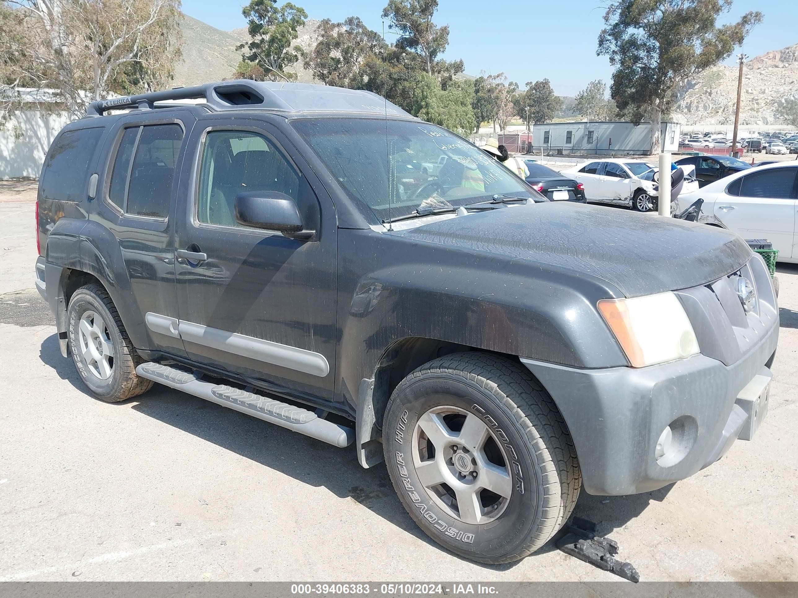 nissan xterra 2006 5n1an08u36c500783