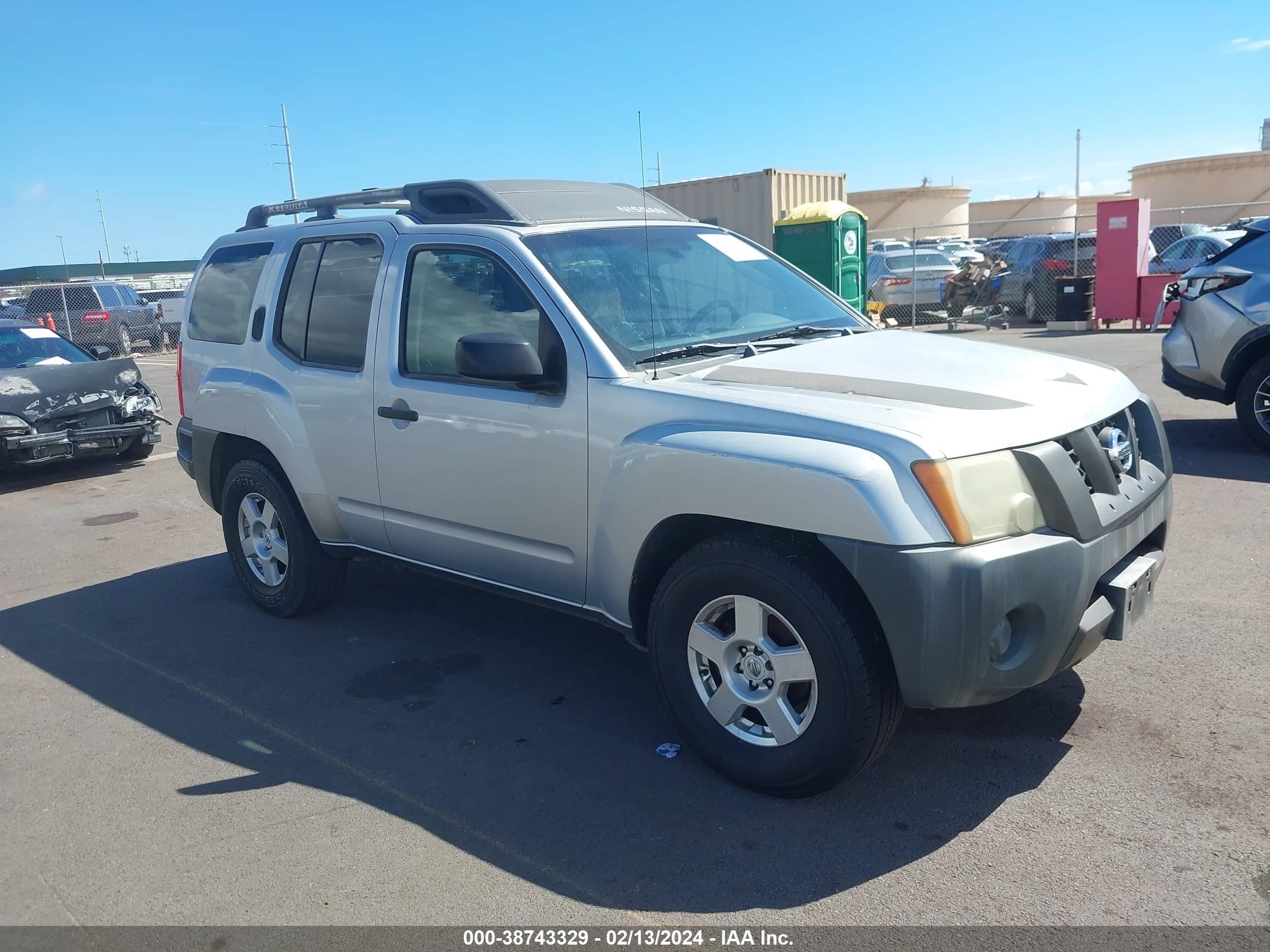 nissan xterra 2007 5n1an08u67c522360