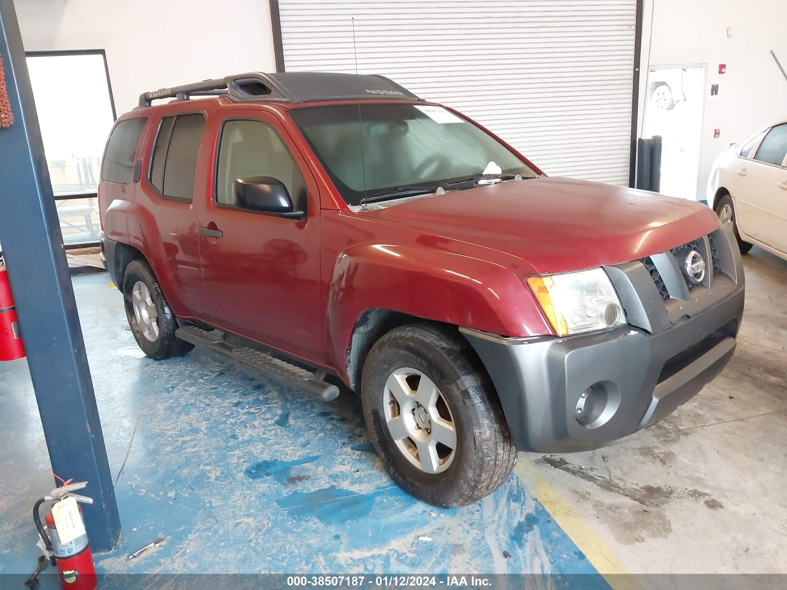 nissan xterra 2007 5n1an08u67c544911