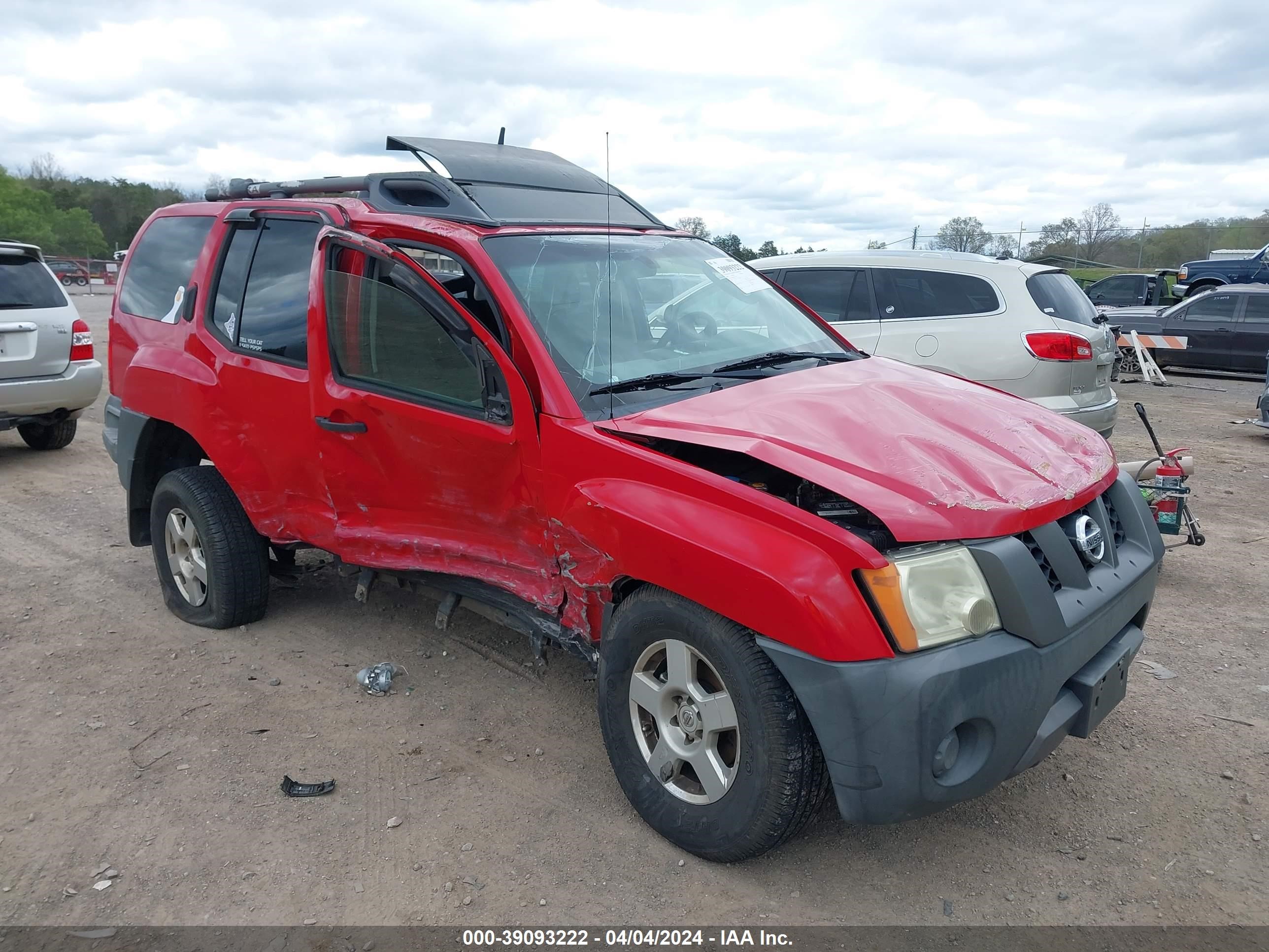 nissan xterra 2008 5n1an08u68c541282