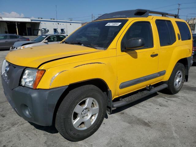 nissan xterra off 2005 5n1an08u75c655349