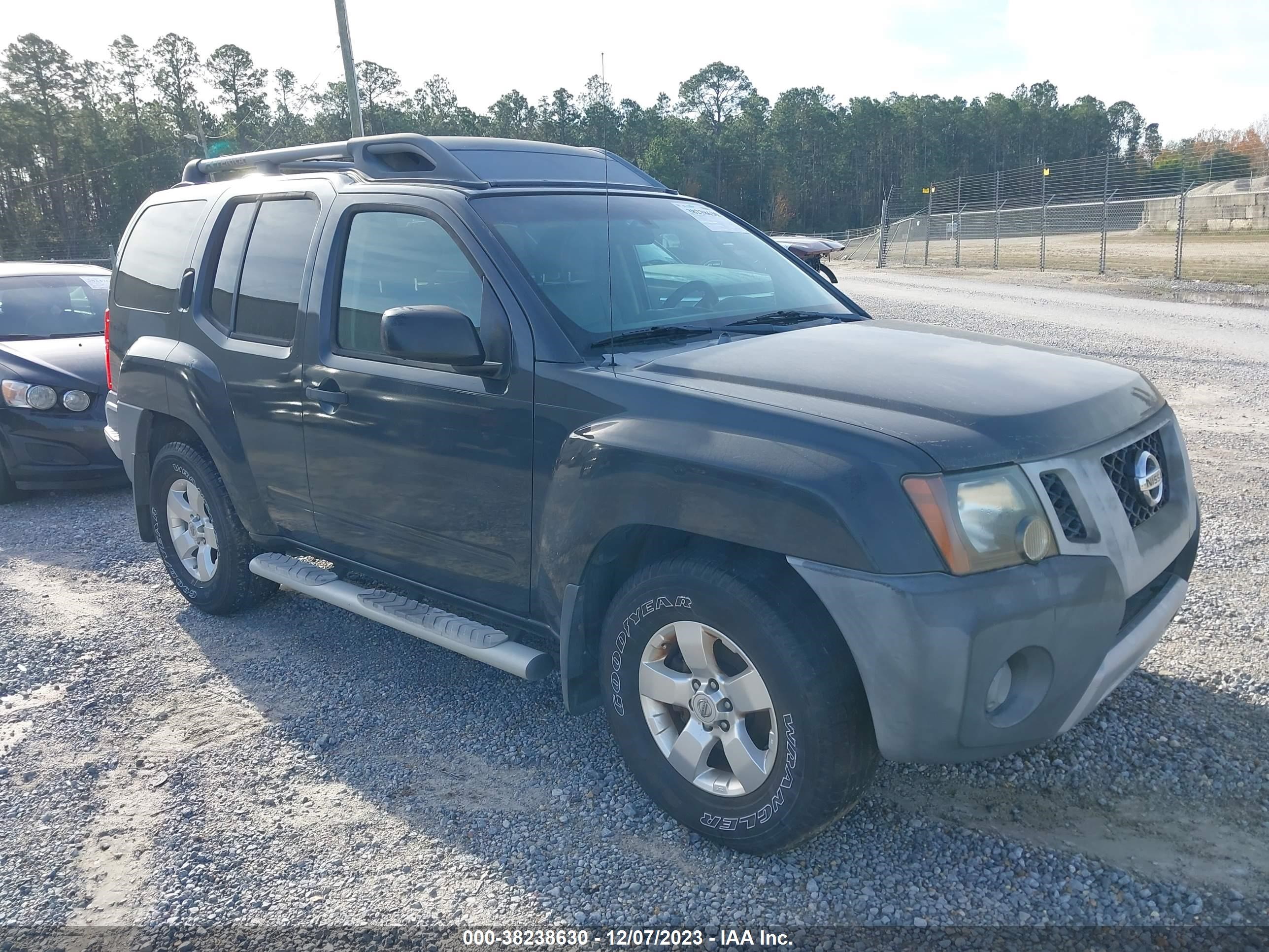 nissan xterra 2009 5n1an08u89c507846