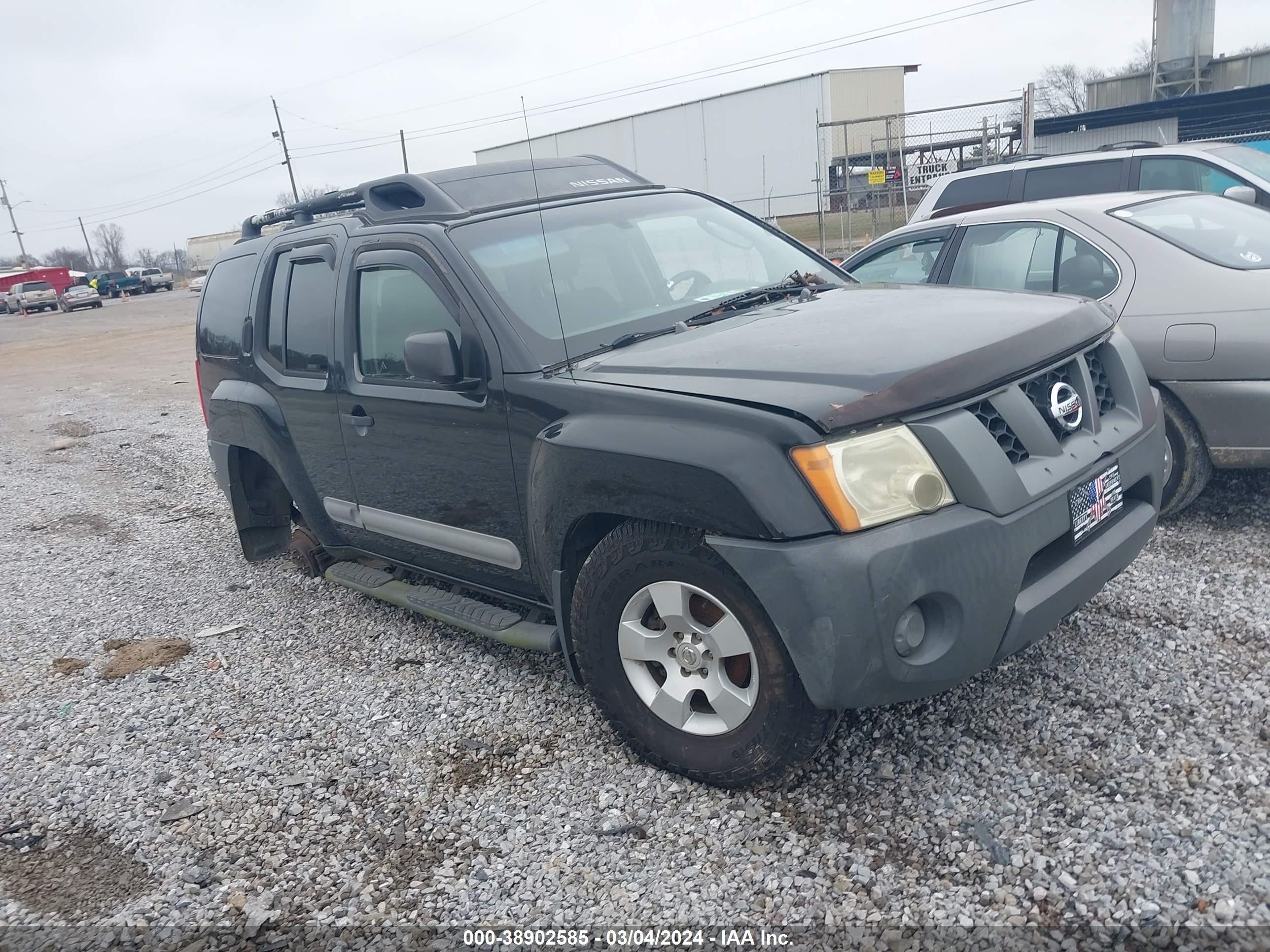 nissan xterra 2005 5n1an08u95c653392