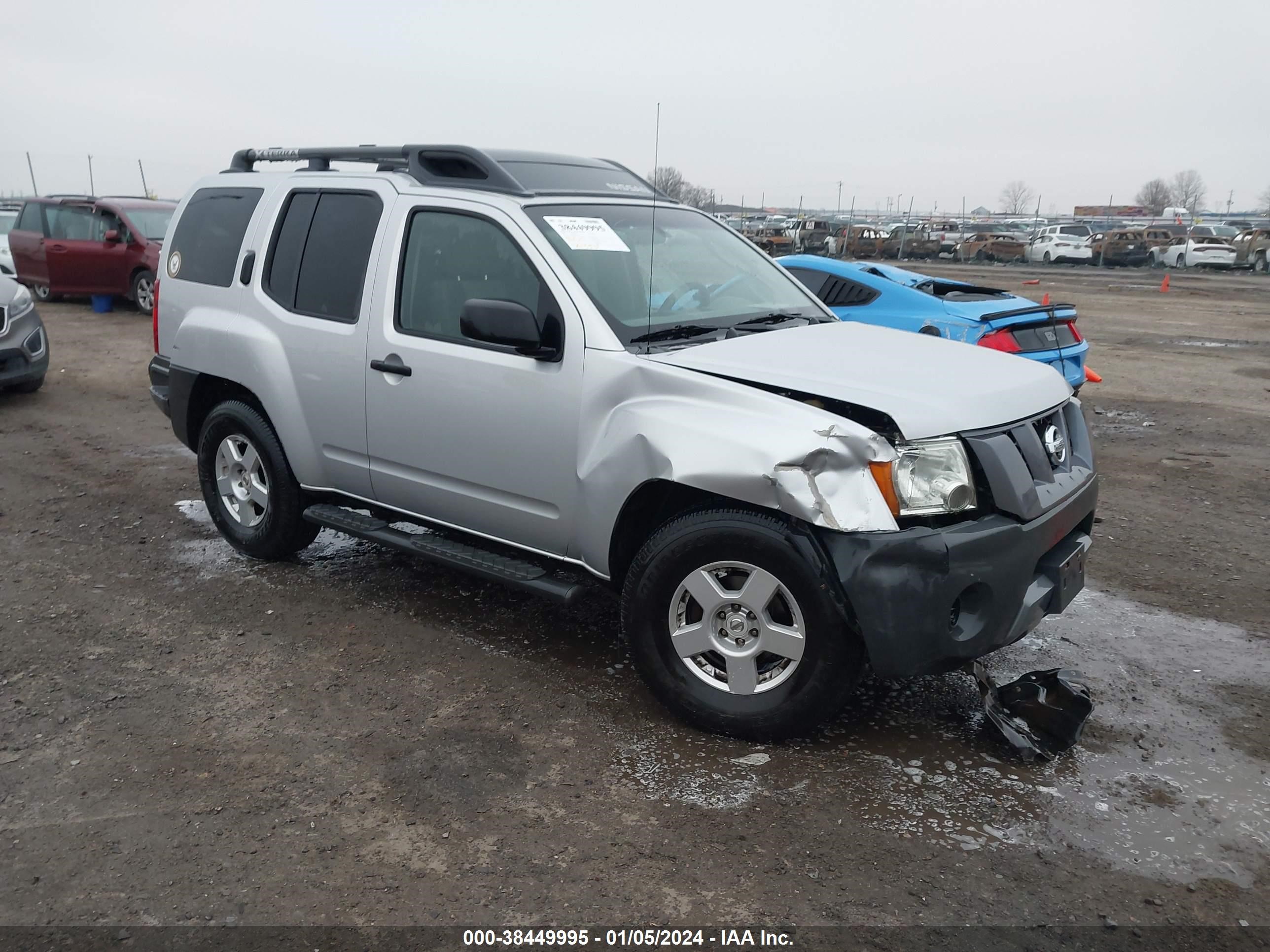 nissan xterra 2007 5n1an08ux7c541770