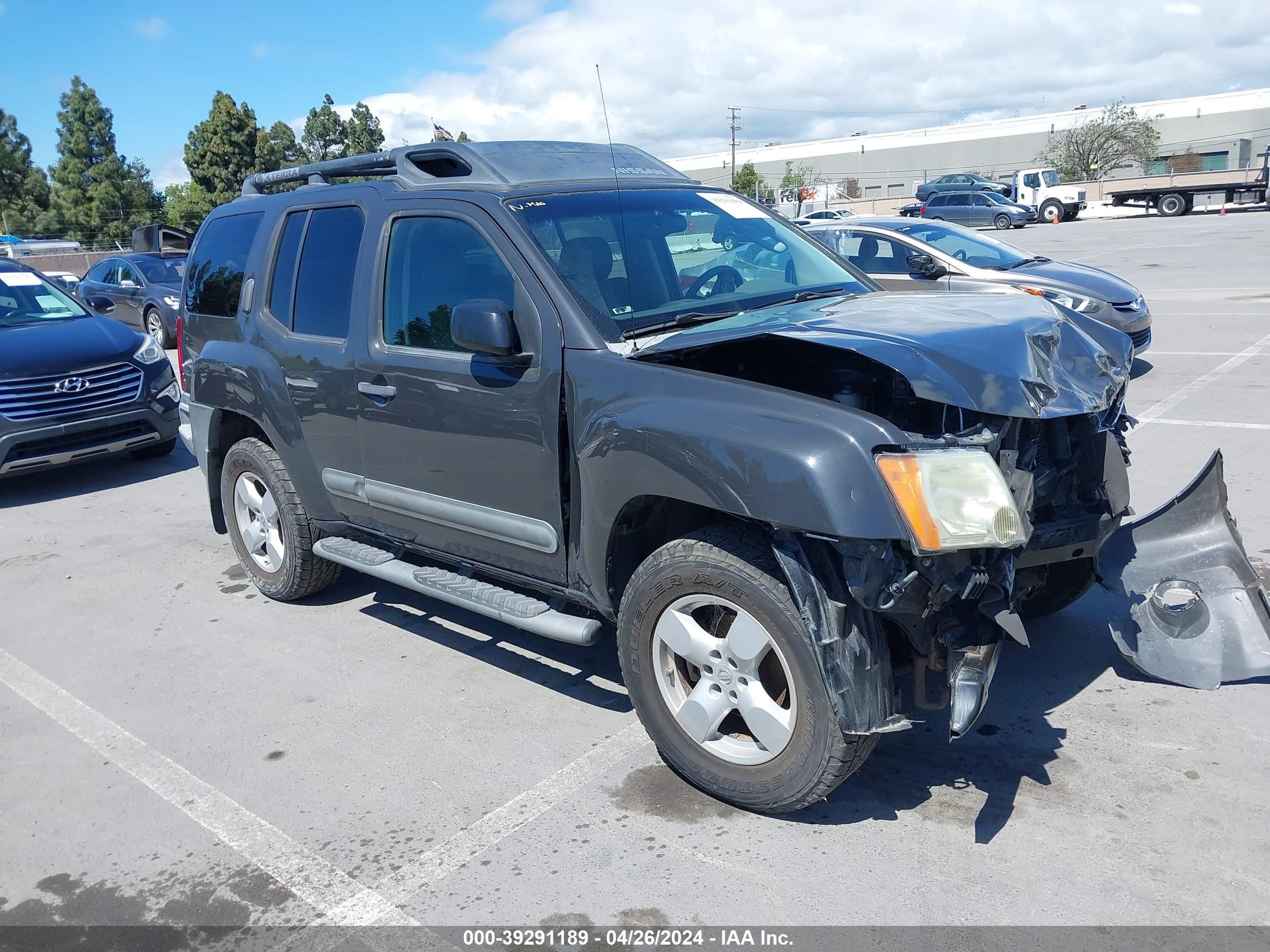 nissan xterra 2005 5n1an08w05c627605