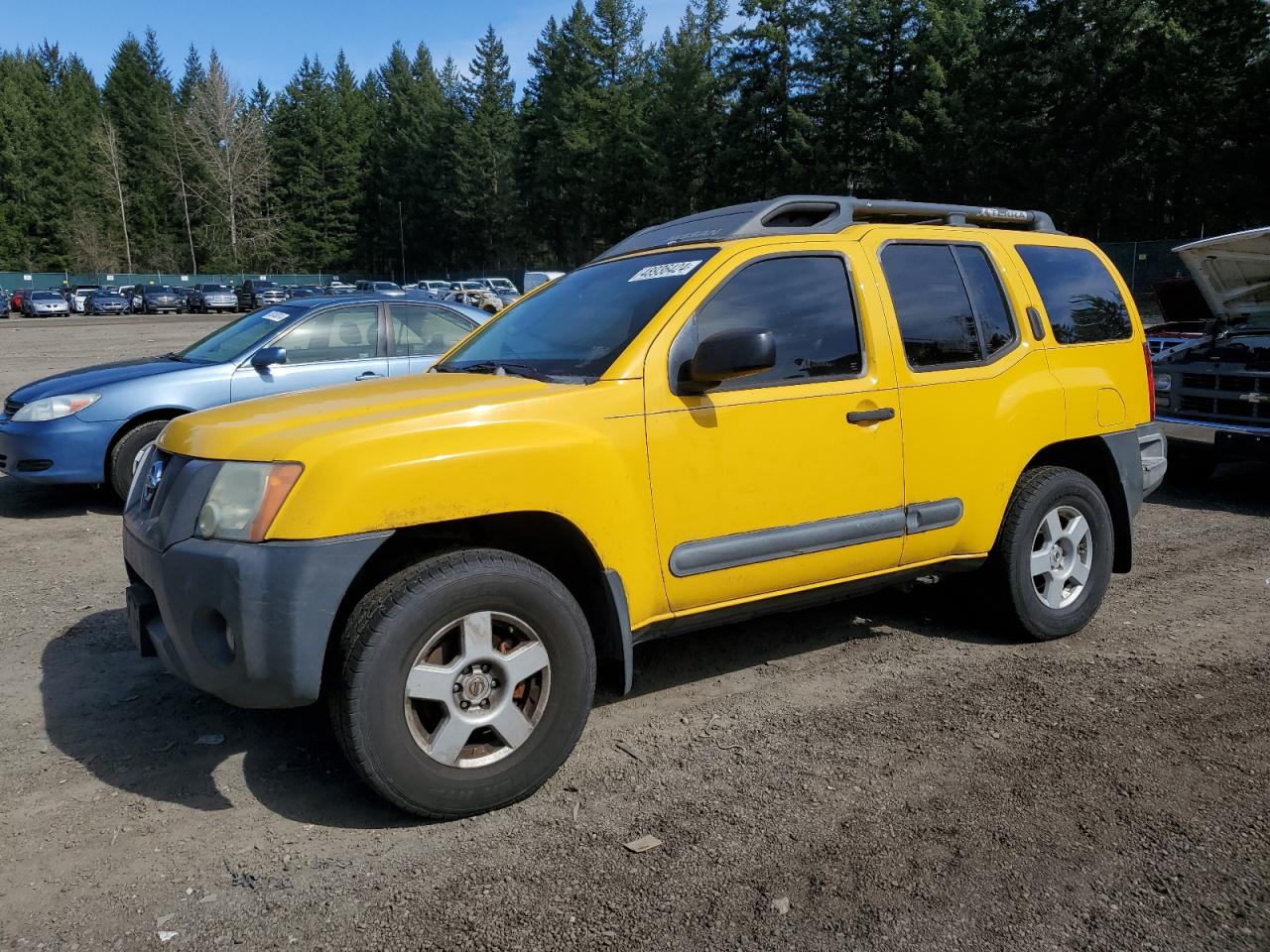 nissan xterra 2005 5n1an08w25c639495