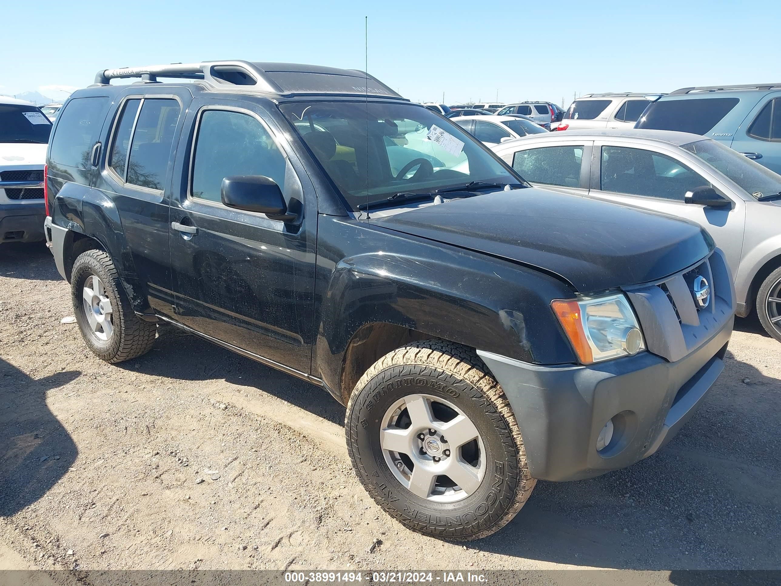 nissan xterra 2007 5n1an08w87c535029