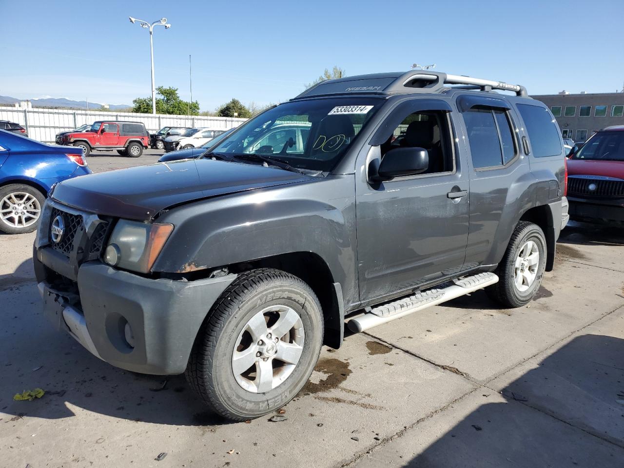 nissan xterra 2009 5n1an08w99c509445