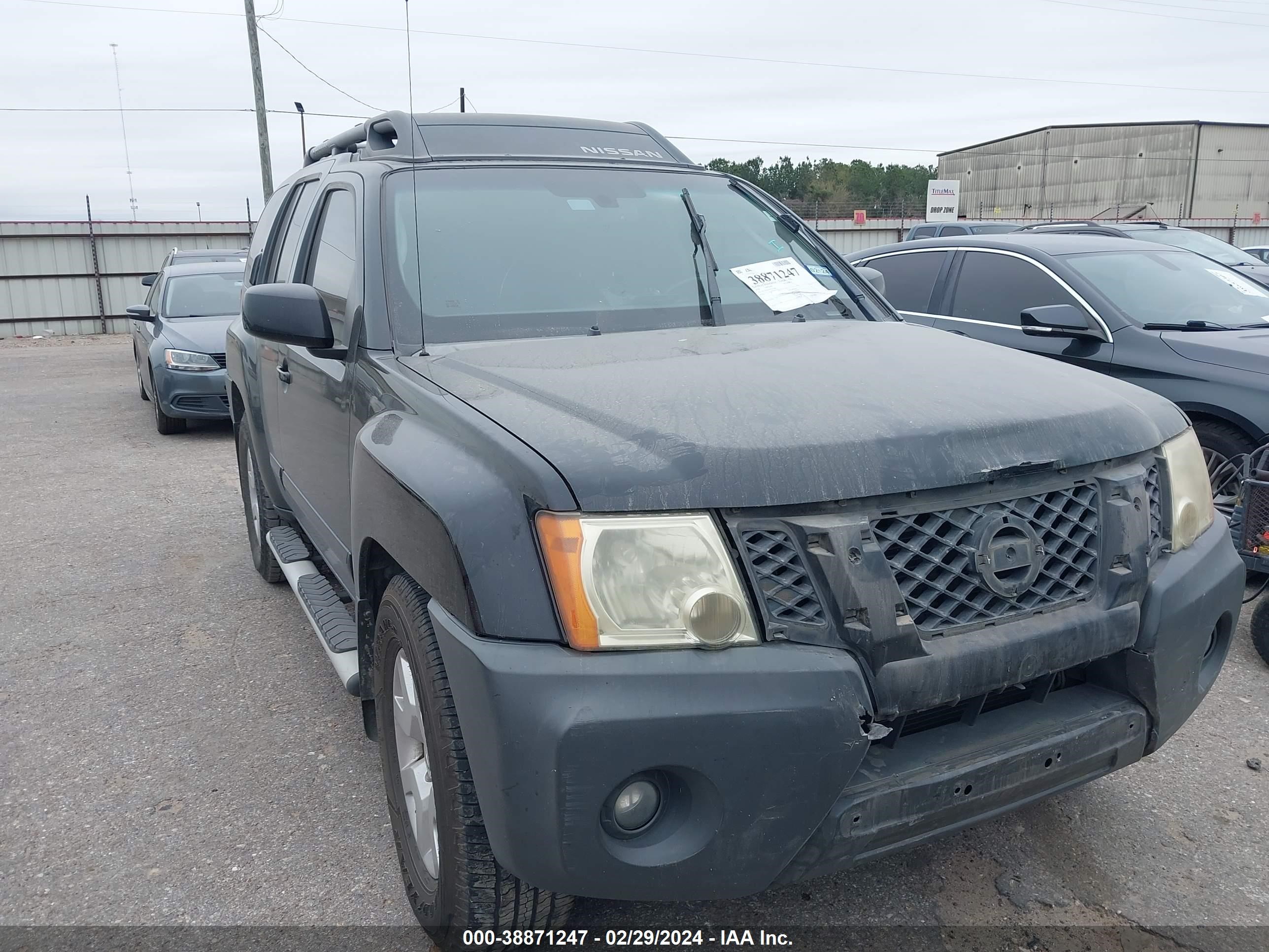 nissan xterra 2010 5n1an0nu8ac507645