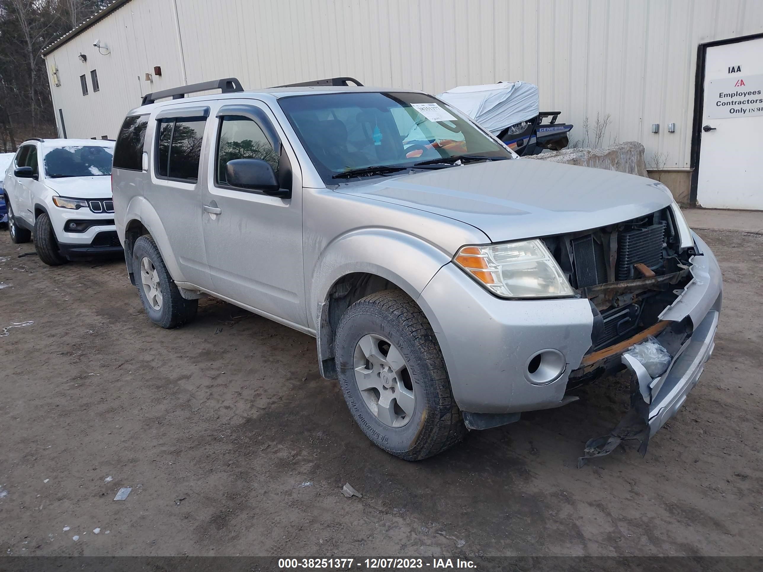 nissan pathfinder 2008 5n1ar18b28c636687