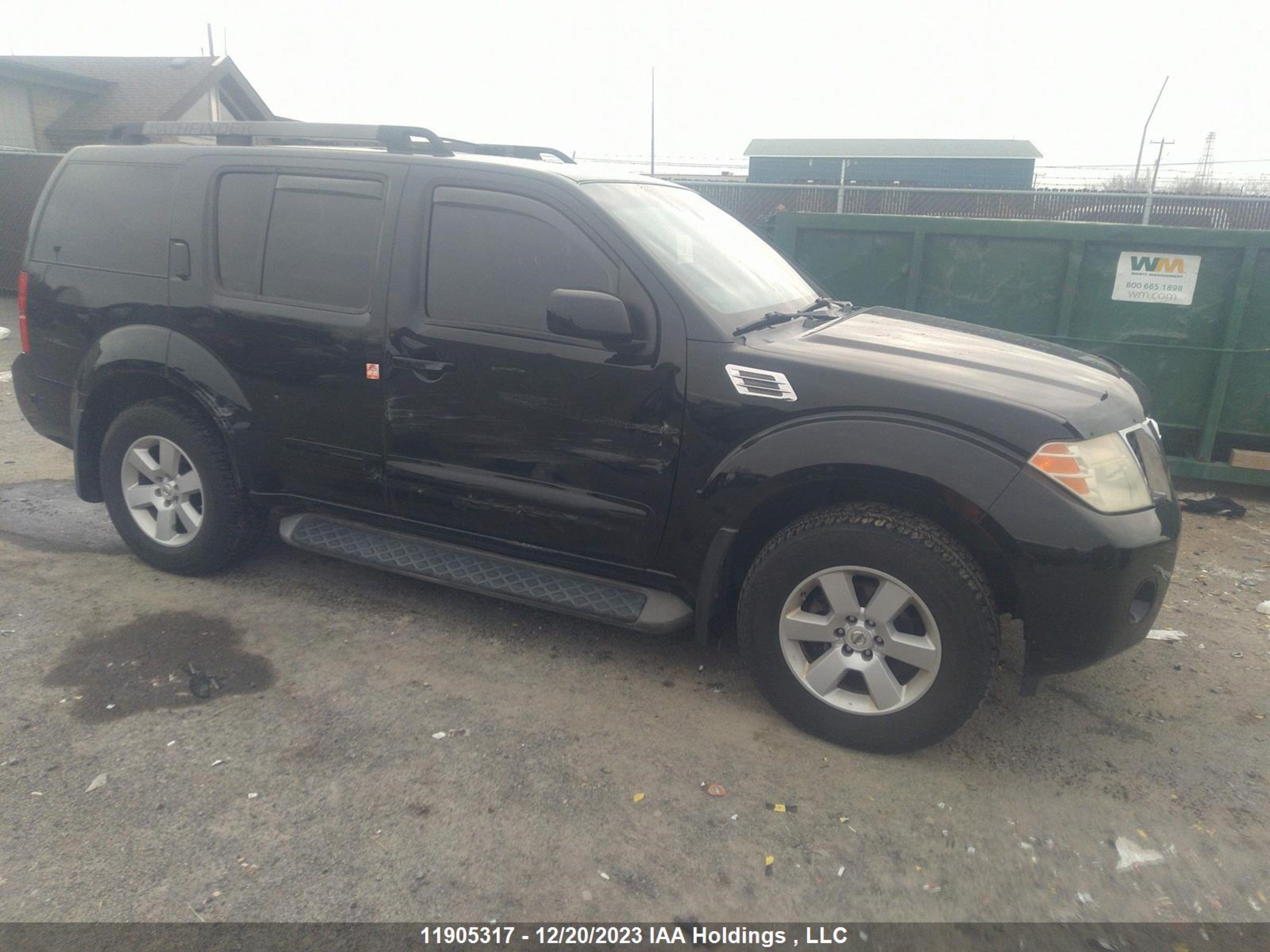 nissan pathfinder 2008 5n1ar18b38c659542