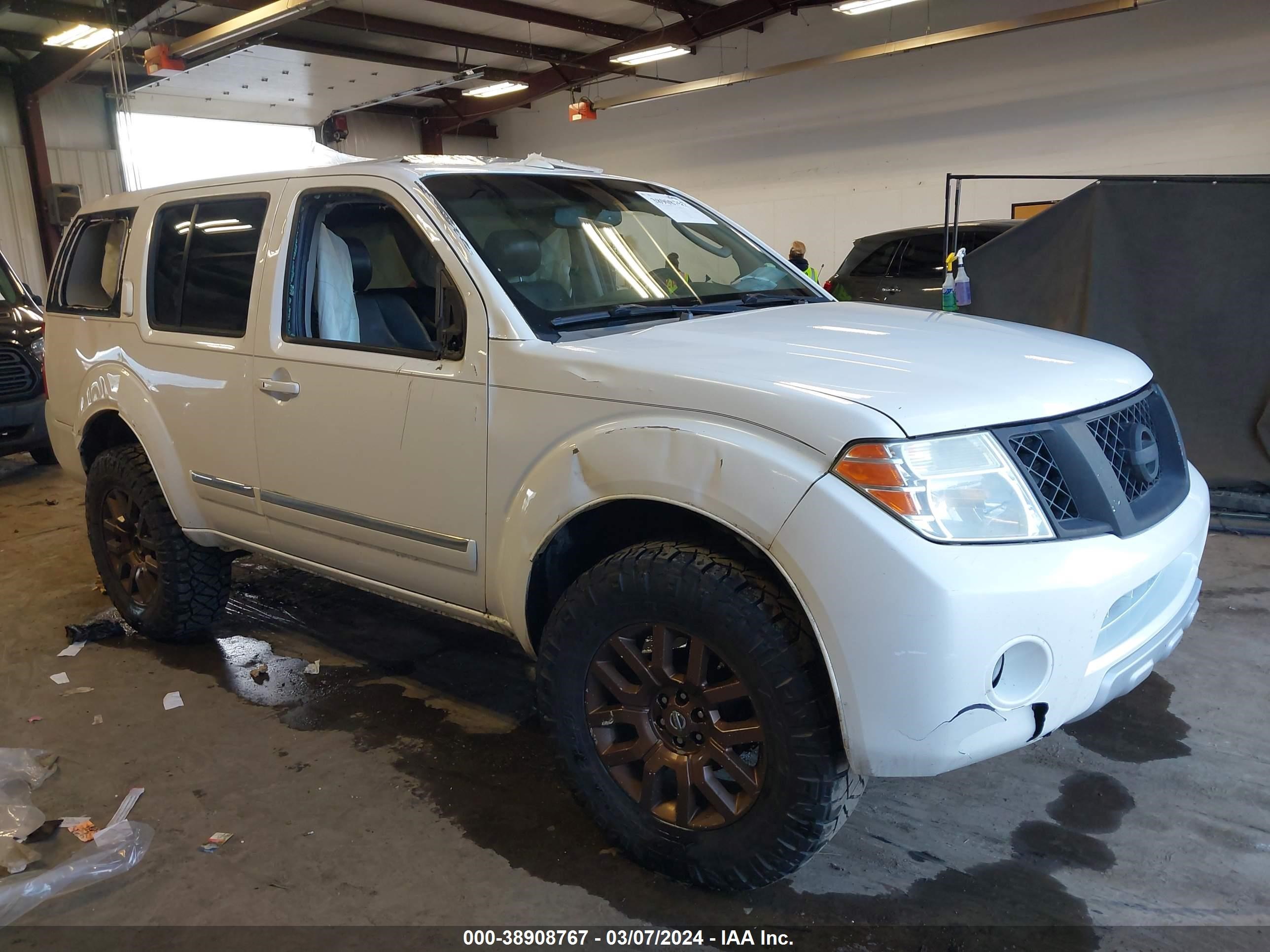 nissan pathfinder 2009 5n1ar18bx9c613904