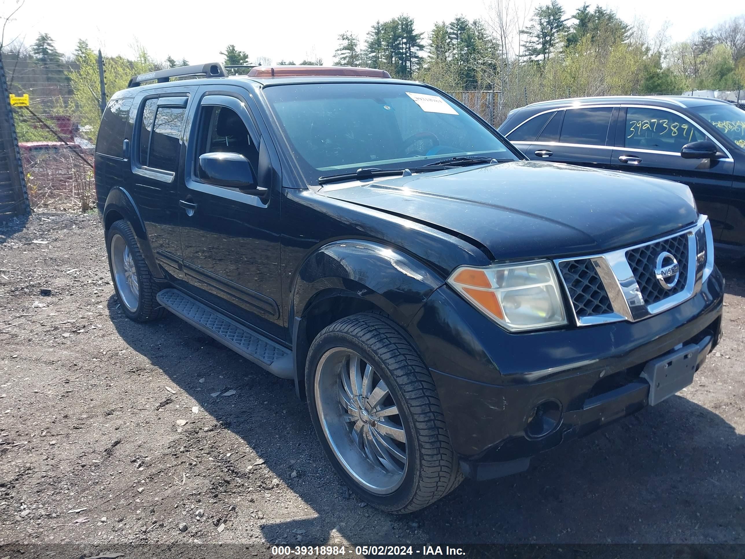 nissan pathfinder 2006 5n1ar18u06c649162