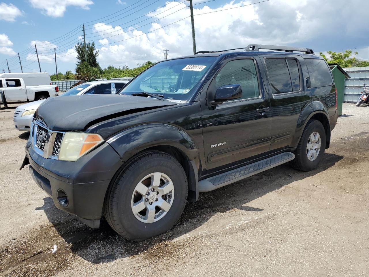 nissan pathfinder 2005 5n1ar18u25c707982