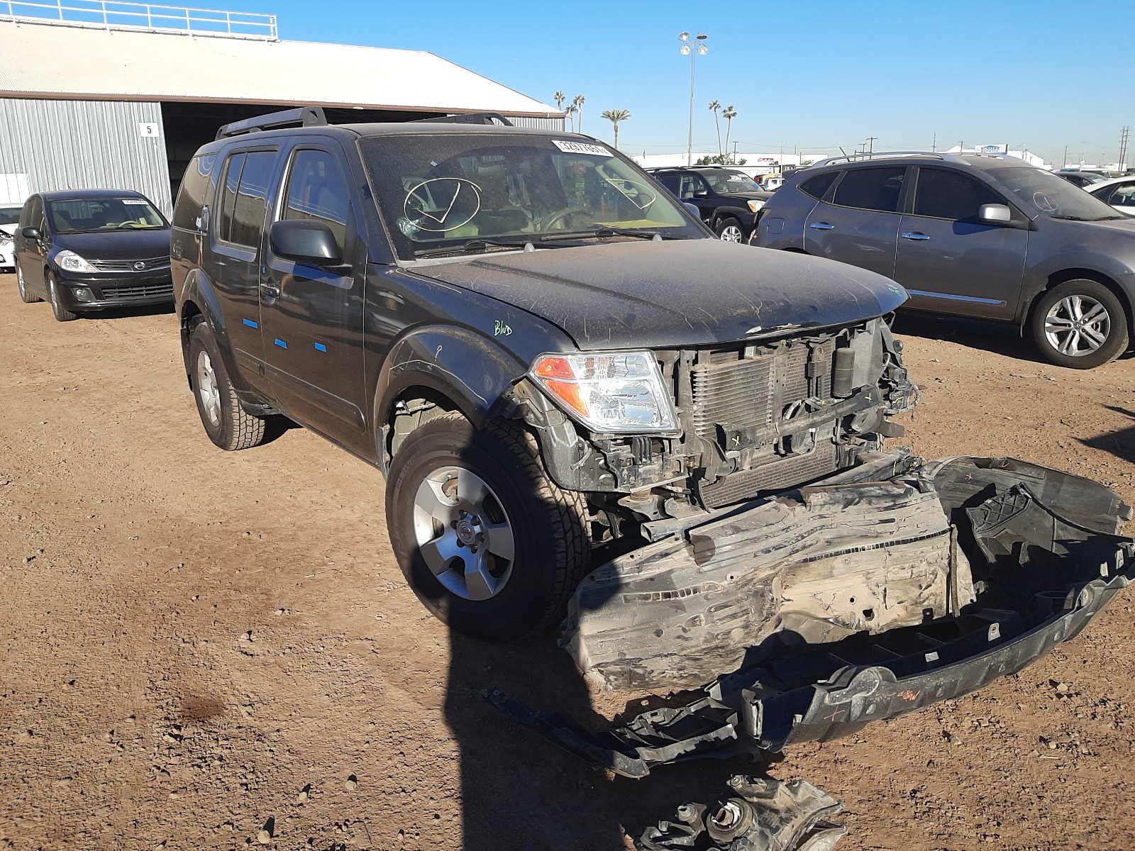 nissan pathfinder 2006 5n1ar18u56c641185