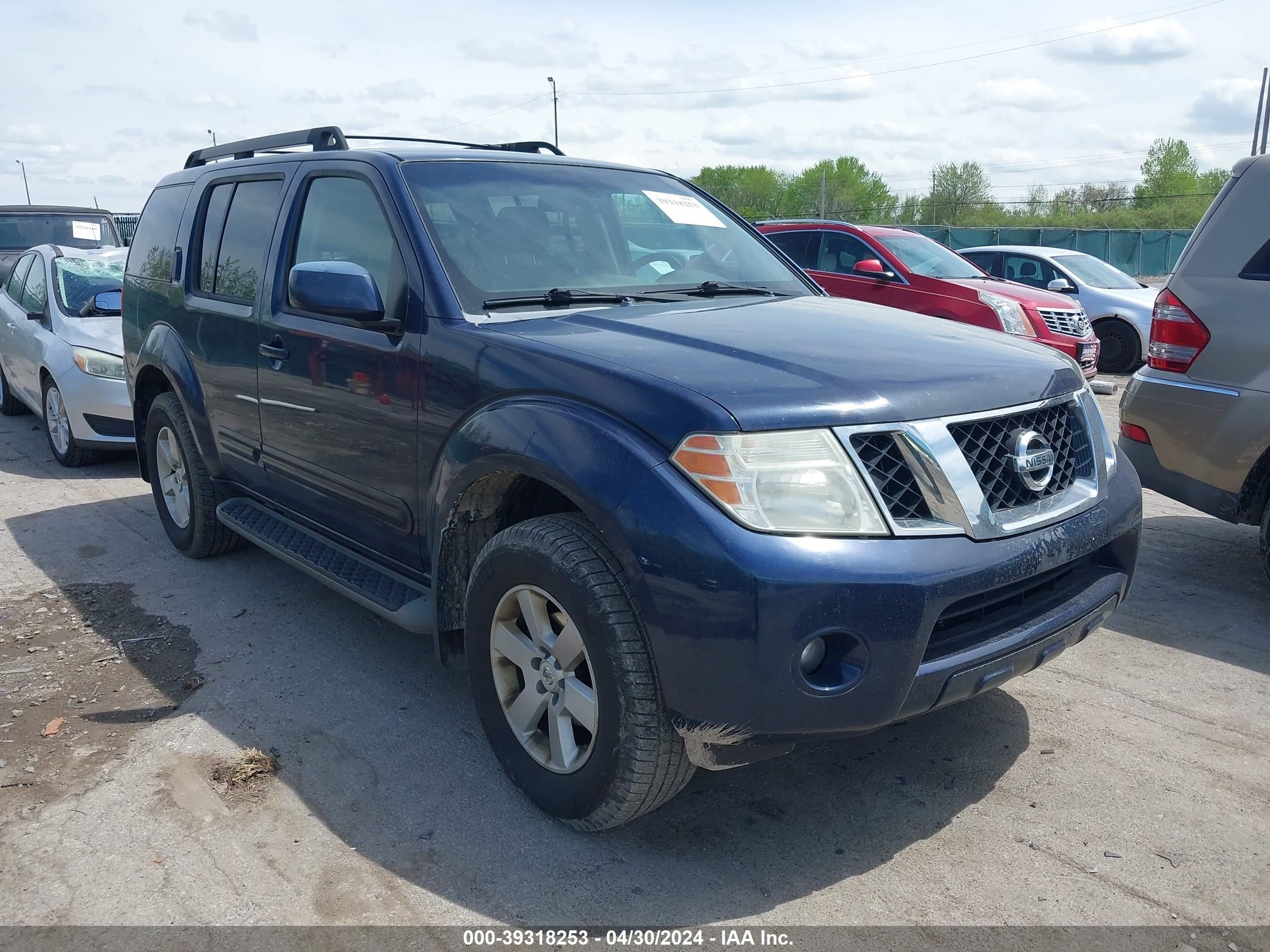 nissan pathfinder 2008 5n1ar18u58c631100