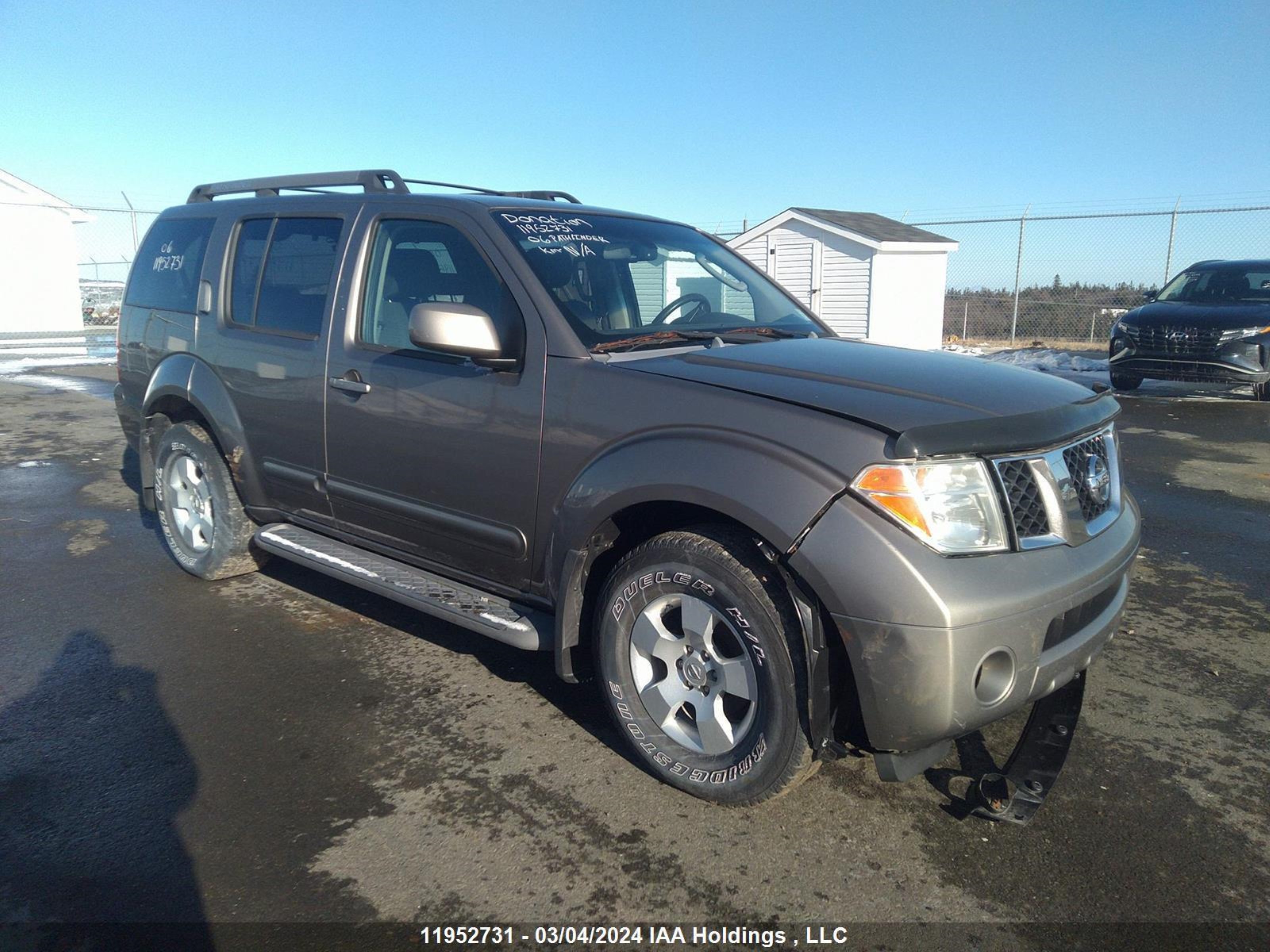 nissan pathfinder 2006 5n1ar18u66c648033