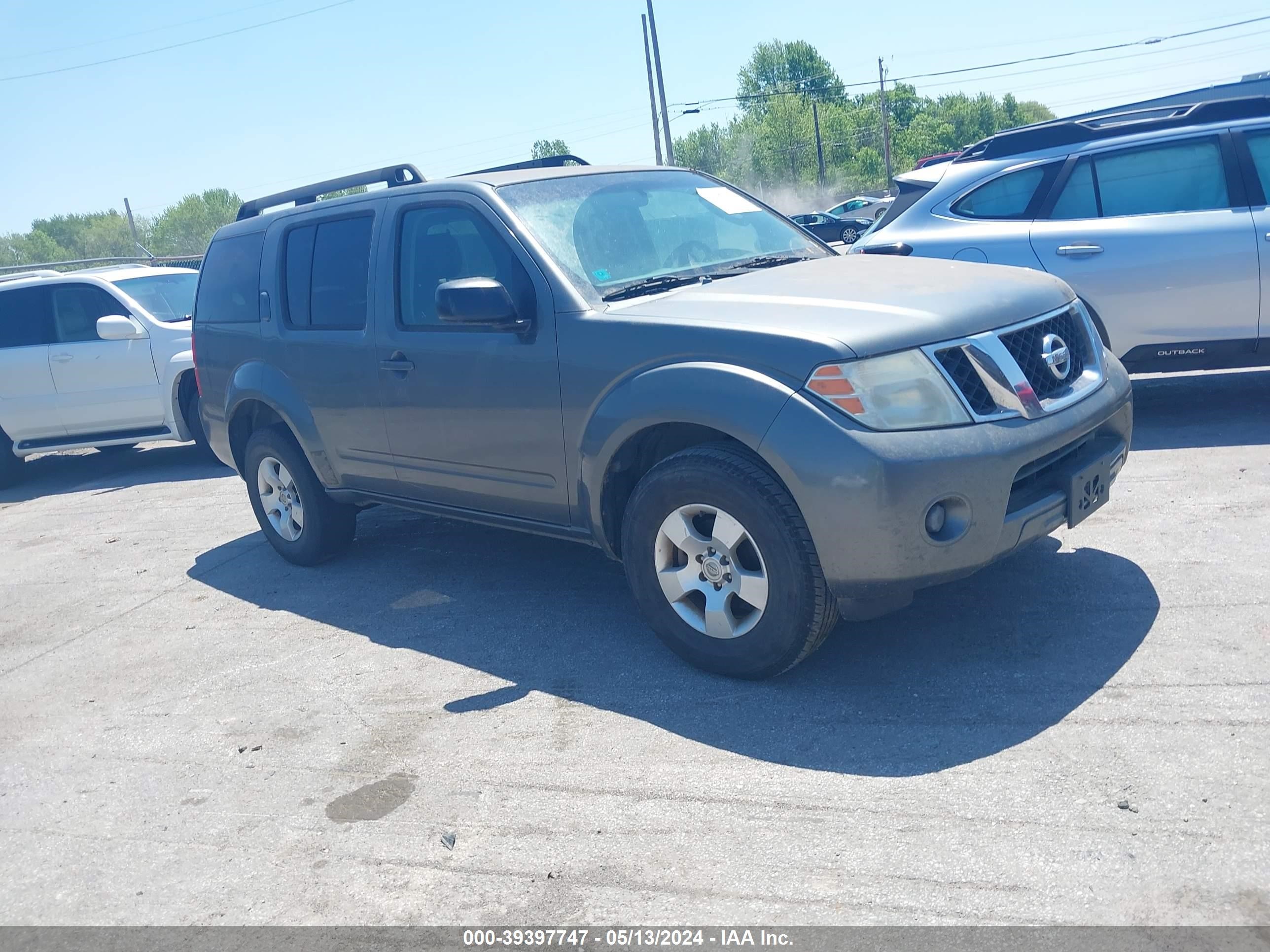 nissan pathfinder 2009 5n1ar18u69c609401