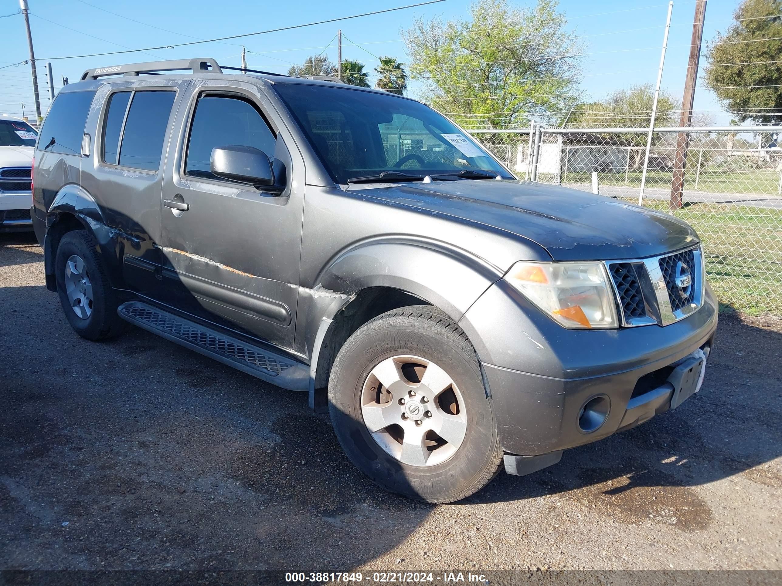 nissan pathfinder 2007 5n1ar18u77c619352