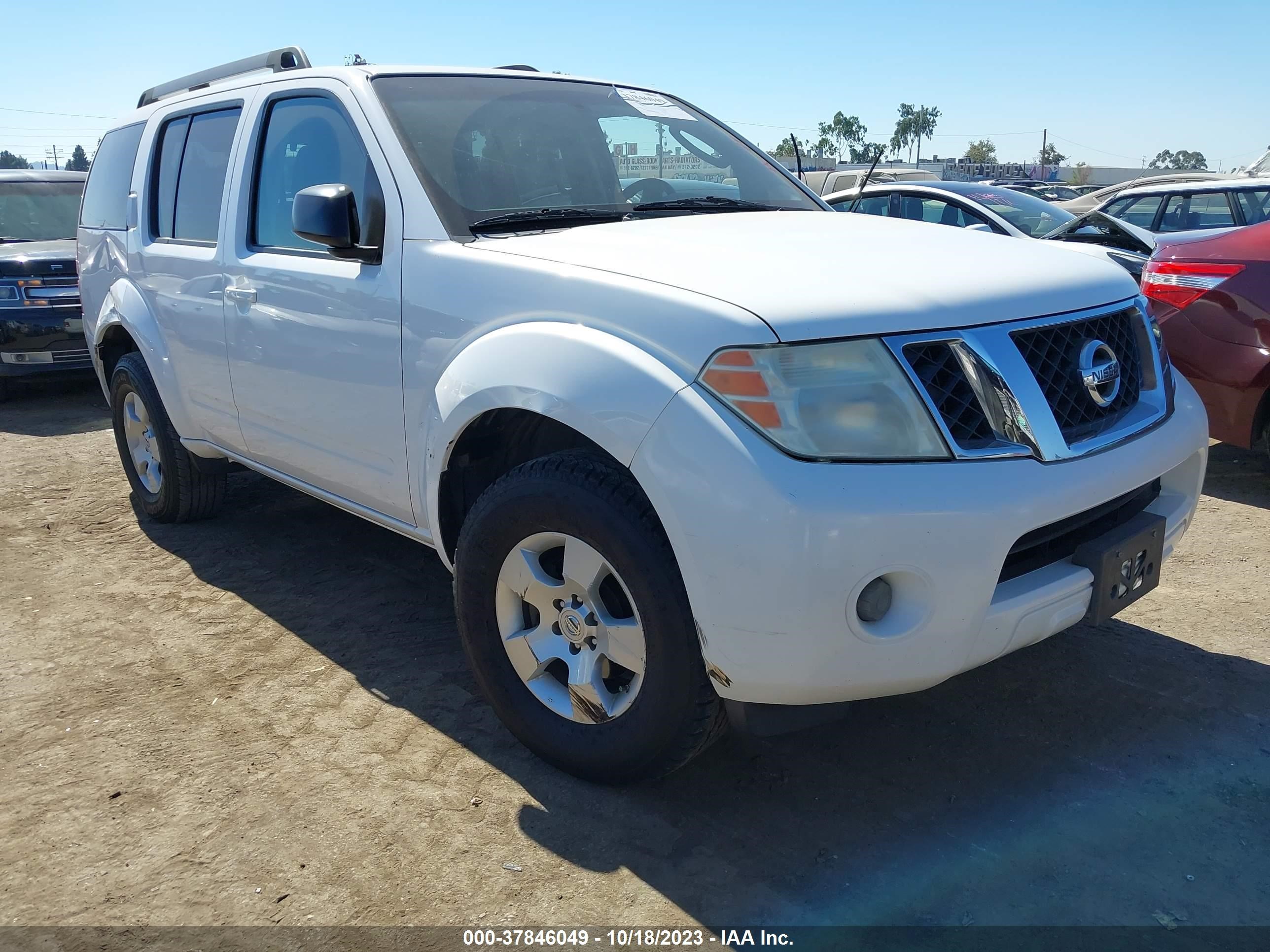 nissan pathfinder 2008 5n1ar18u78c639859