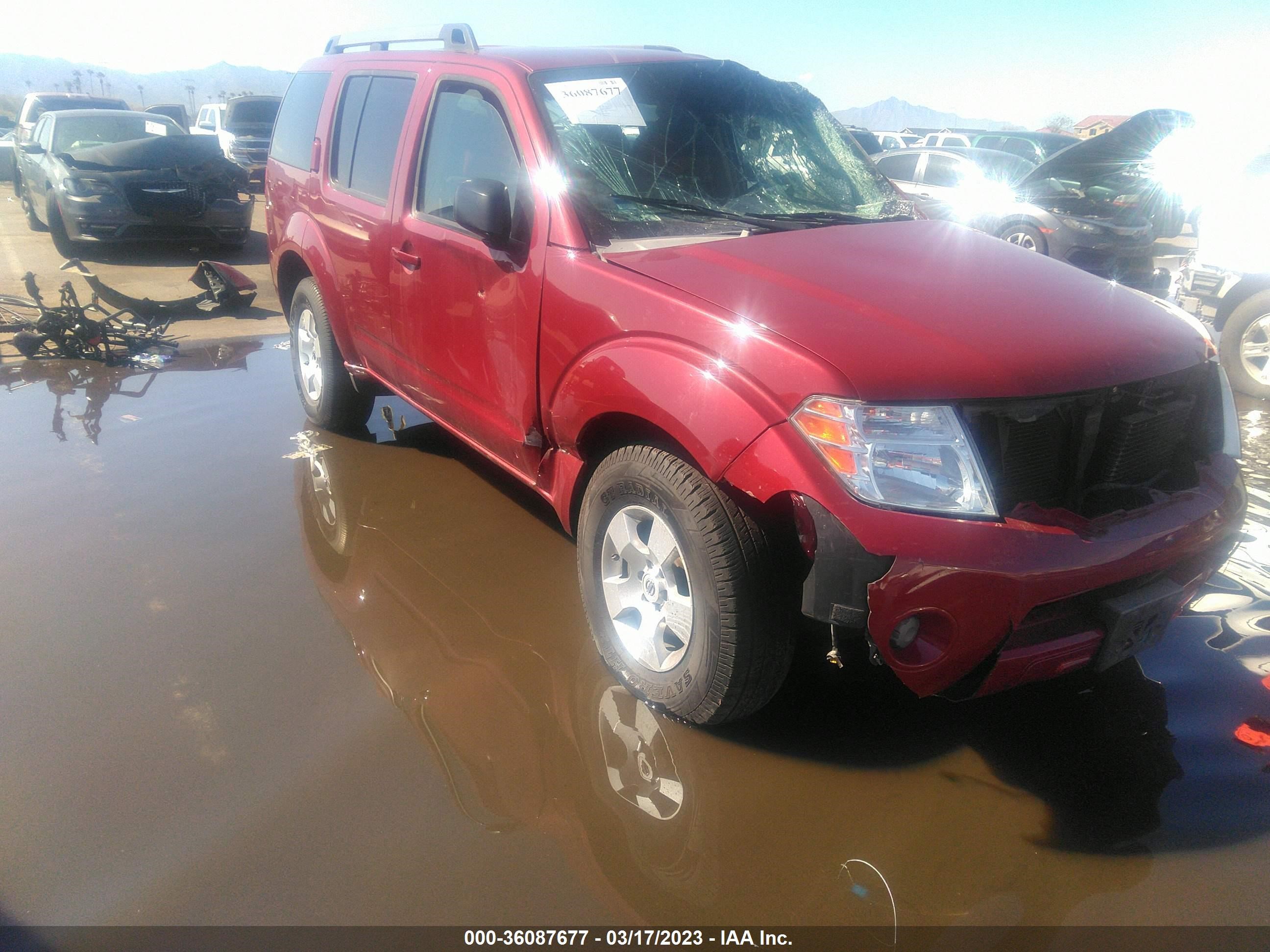 nissan pathfinder 2008 5n1ar18u88c620673