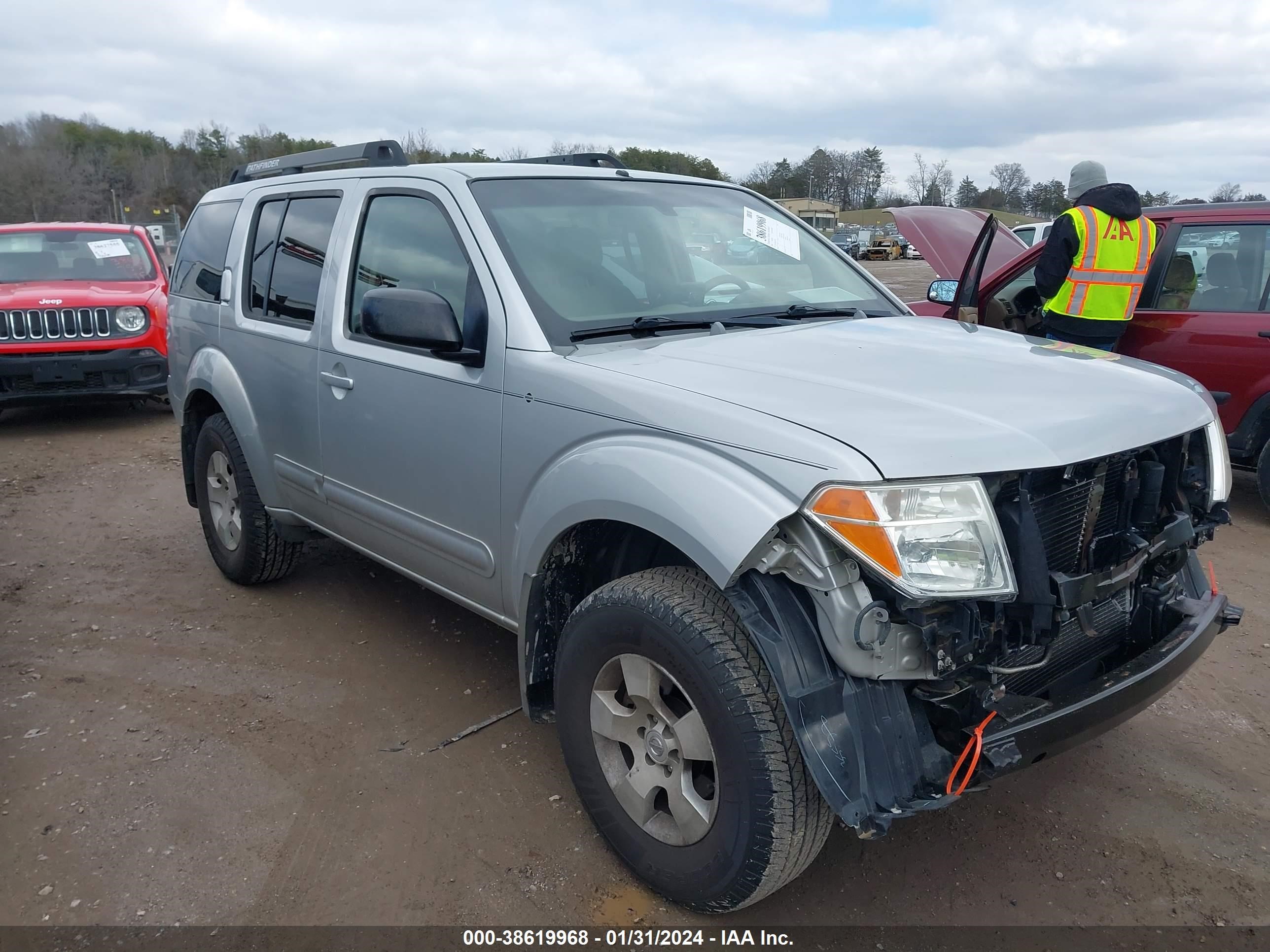 nissan pathfinder 2006 5n1ar18u96c602809