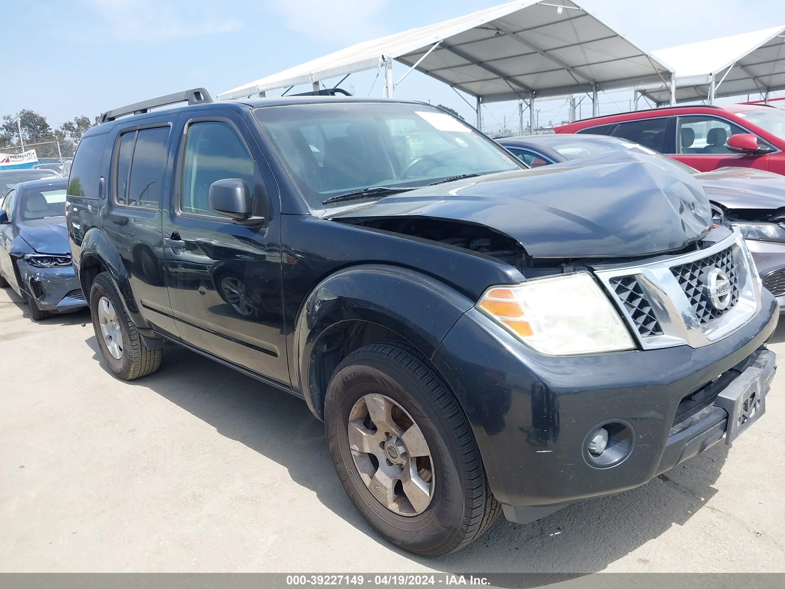 nissan pathfinder 2009 5n1ar18u99c618206