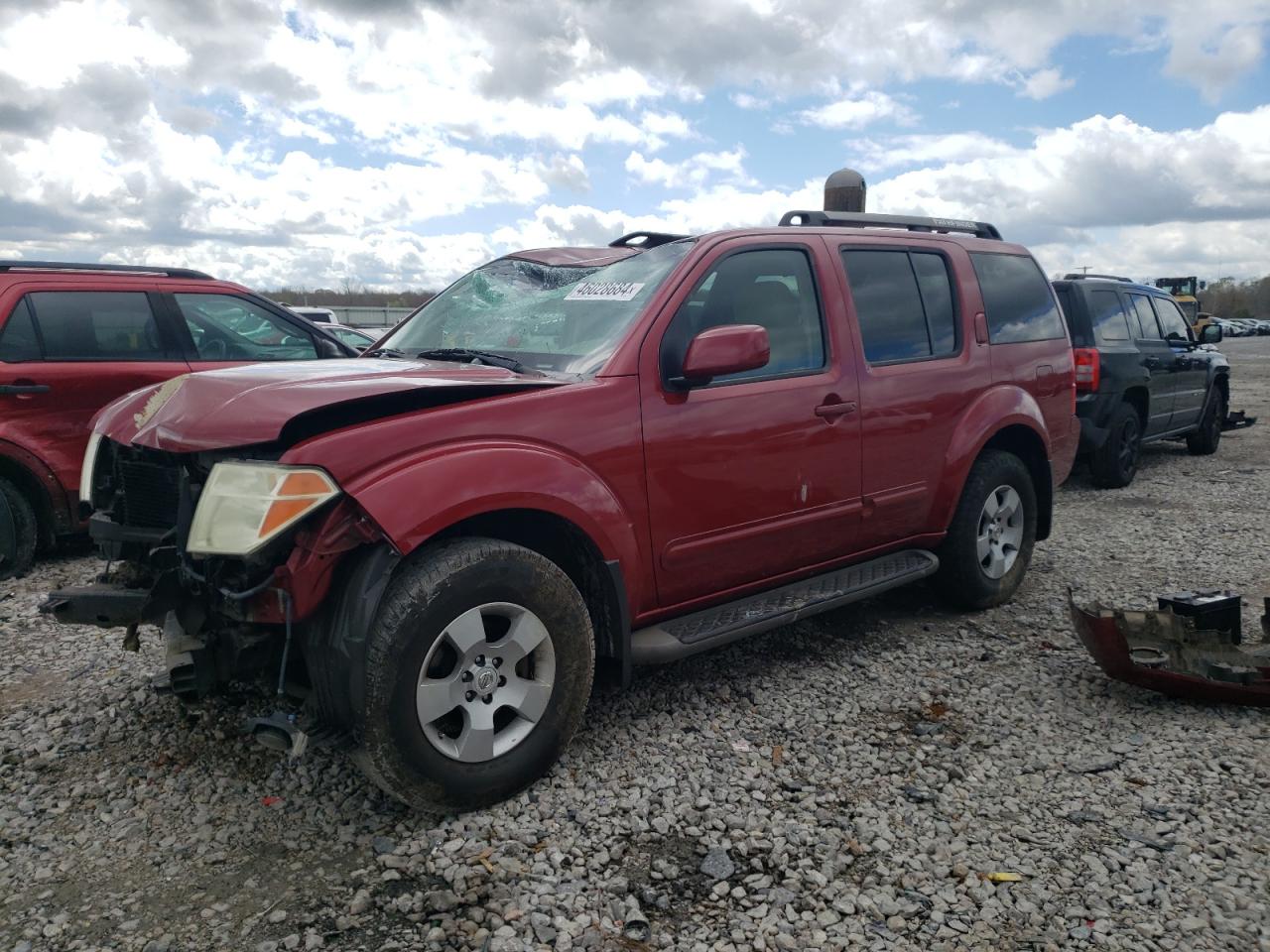 nissan pathfinder 2007 5n1ar18ux7c628059