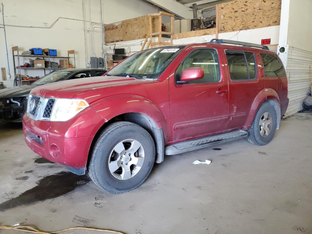 nissan pathfinder 2005 5n1ar18w05c757362