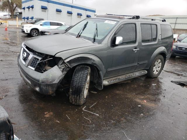 nissan pathfinder 2005 5n1ar18w05c777336