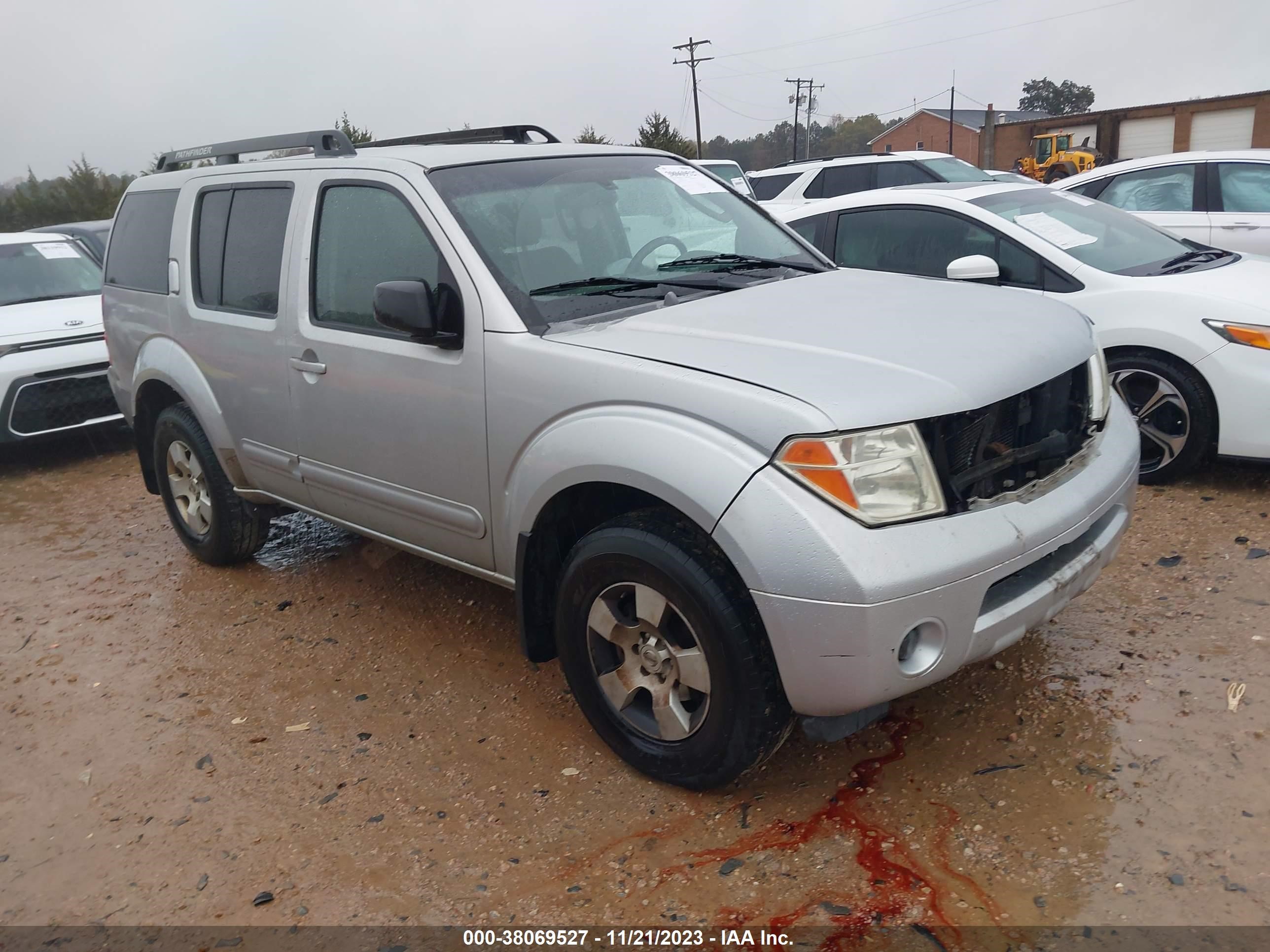 nissan pathfinder 2006 5n1ar18w06c633836