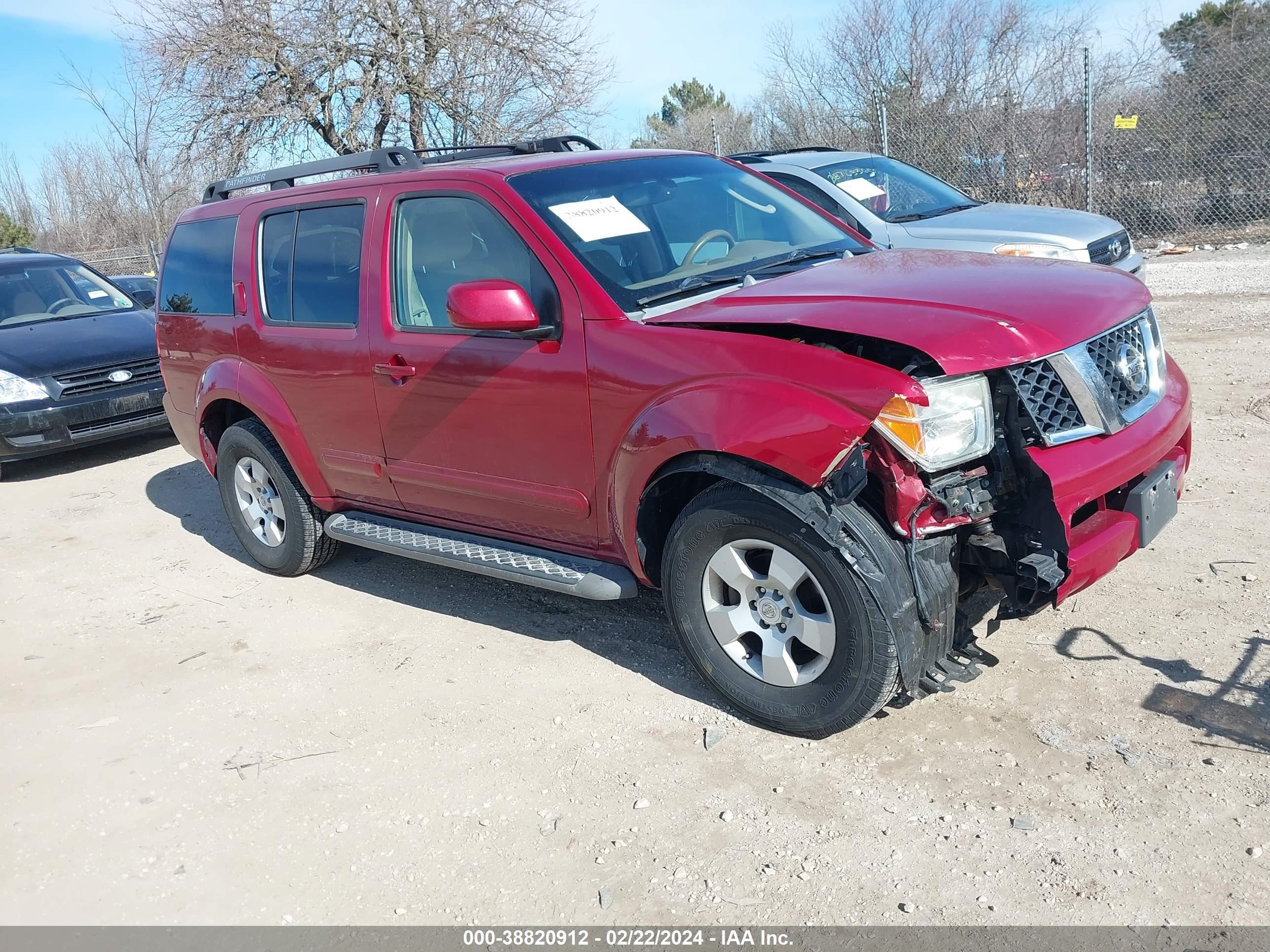 nissan pathfinder 2006 5n1ar18w06c634565