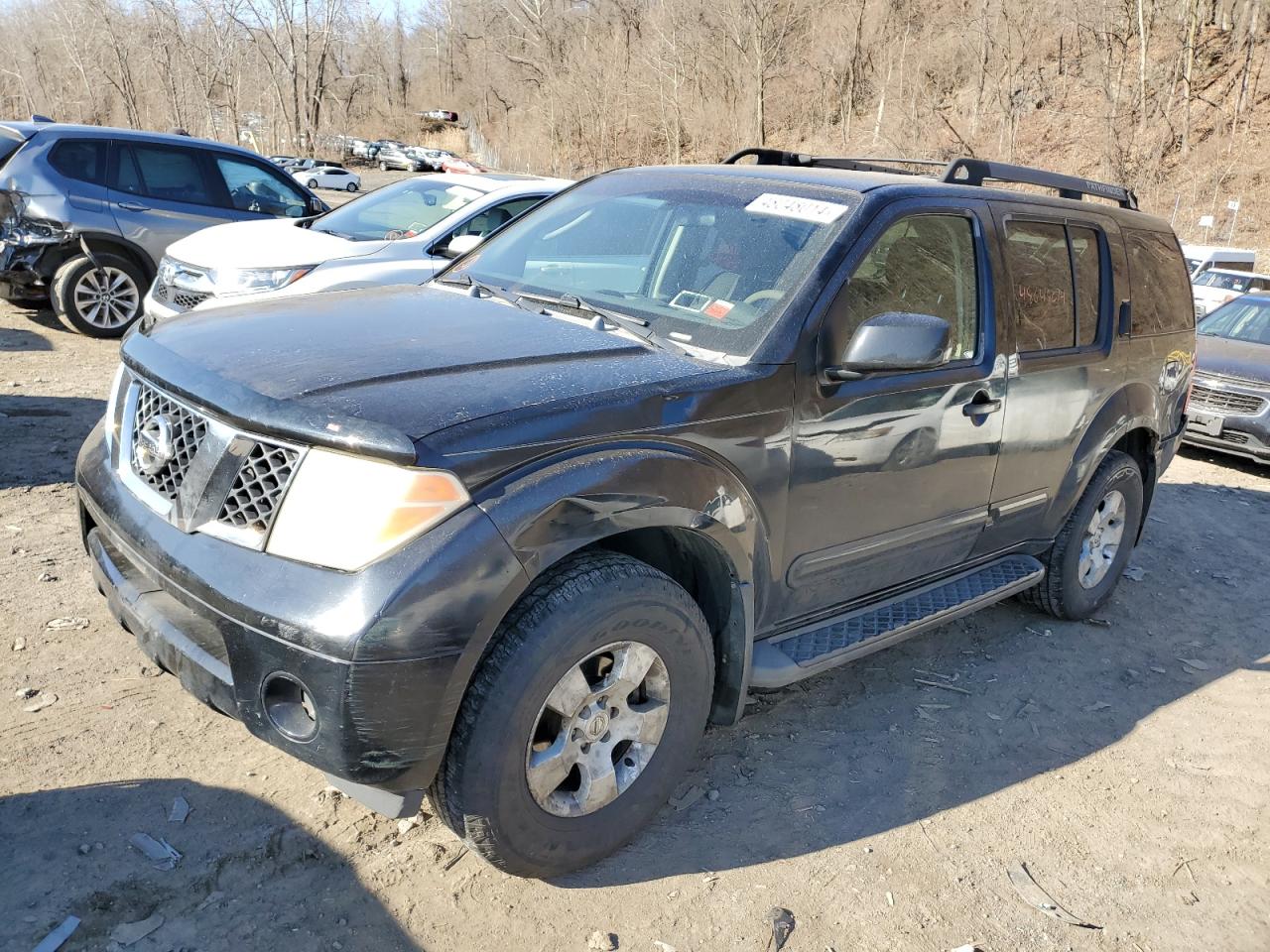 nissan pathfinder 2005 5n1ar18w15c726556