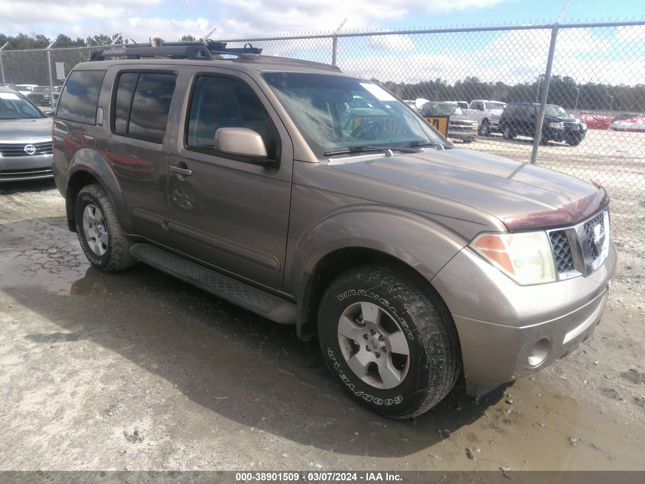 nissan pathfinder 2006 5n1ar18w16c668241