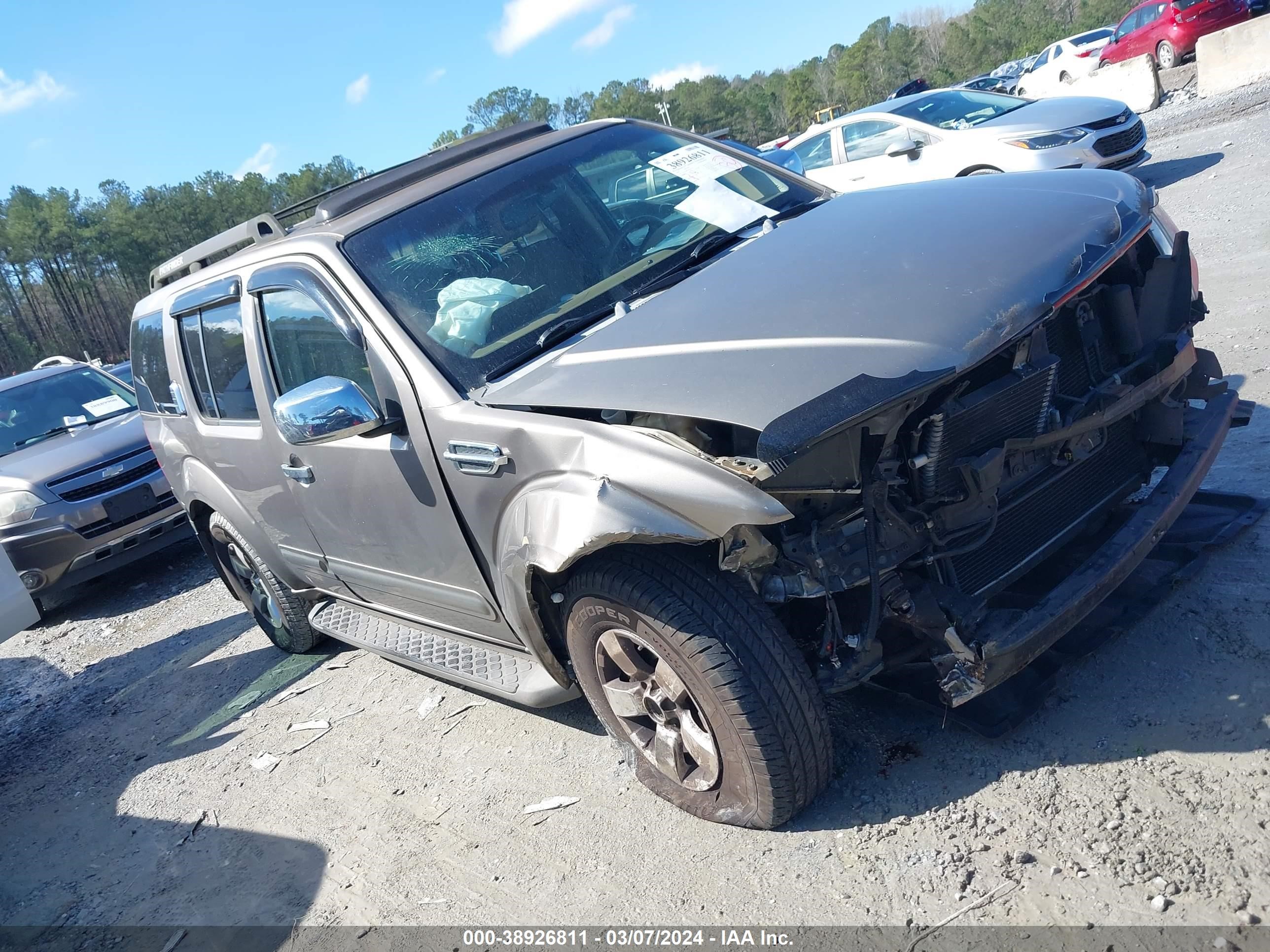 nissan pathfinder 2006 5n1ar18w46c602752