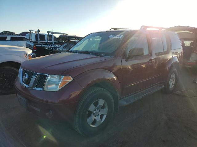 nissan pathfinder 2005 5n1ar18w55c772262