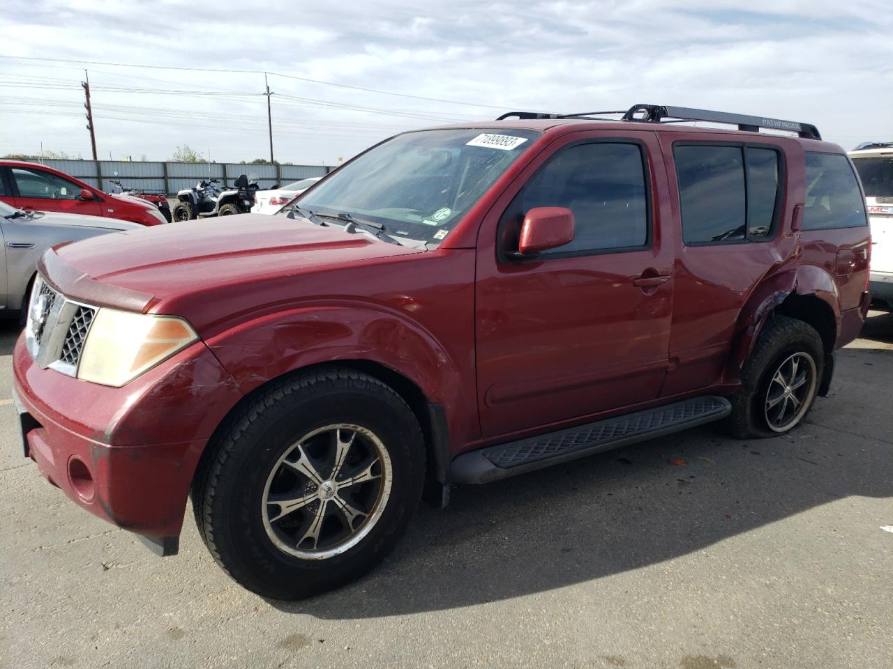 nissan pathfinder 2005 5n1ar18w55c781253