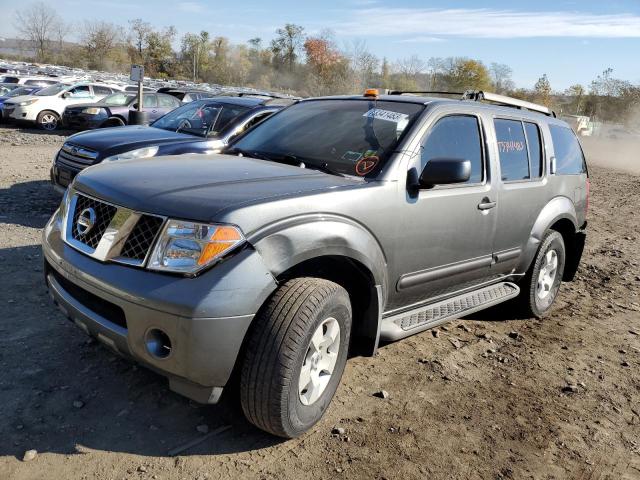 nissan pathfinder 2005 5n1ar18w65c771167