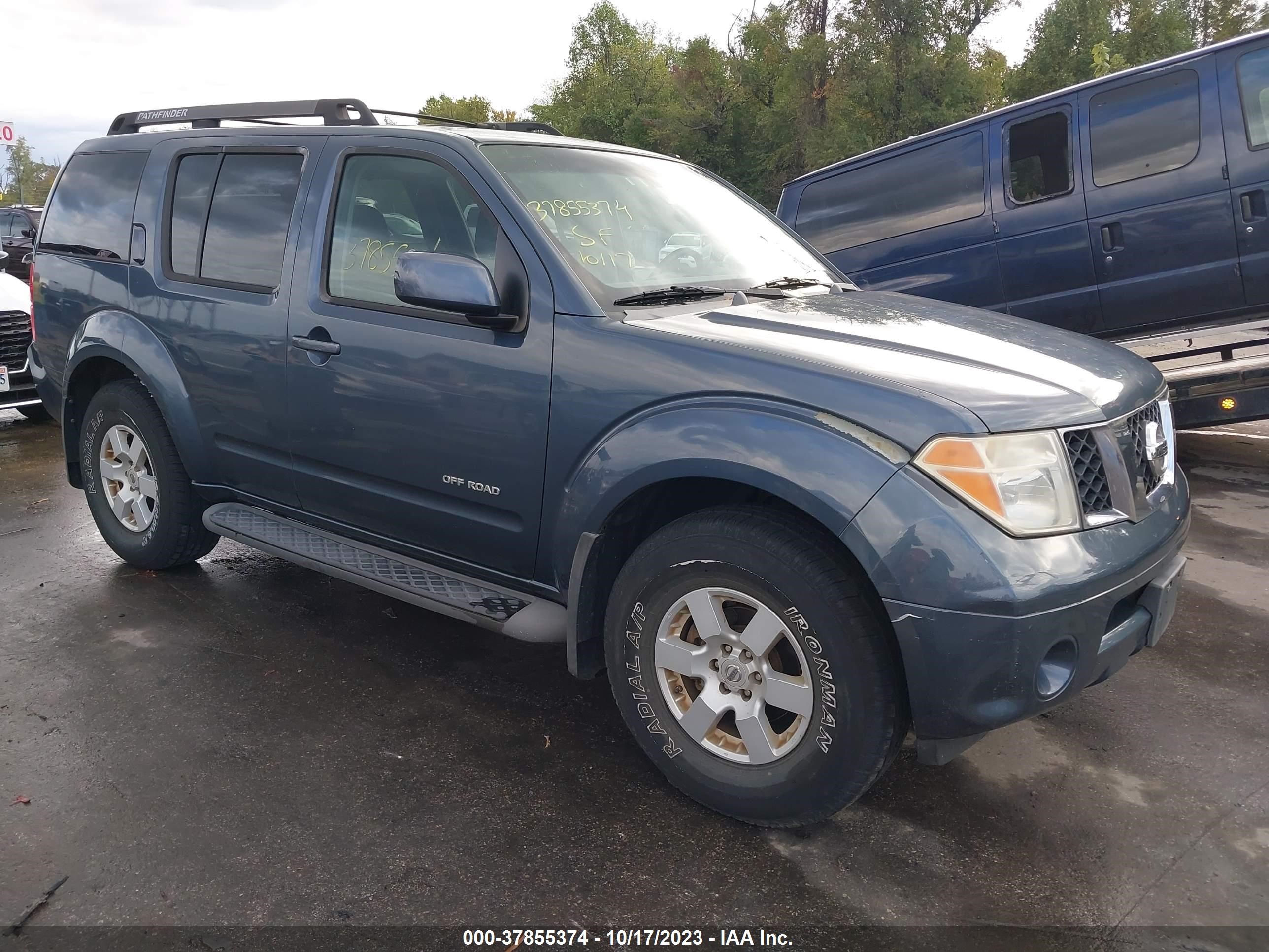 nissan pathfinder 2006 5n1ar18w66c663567