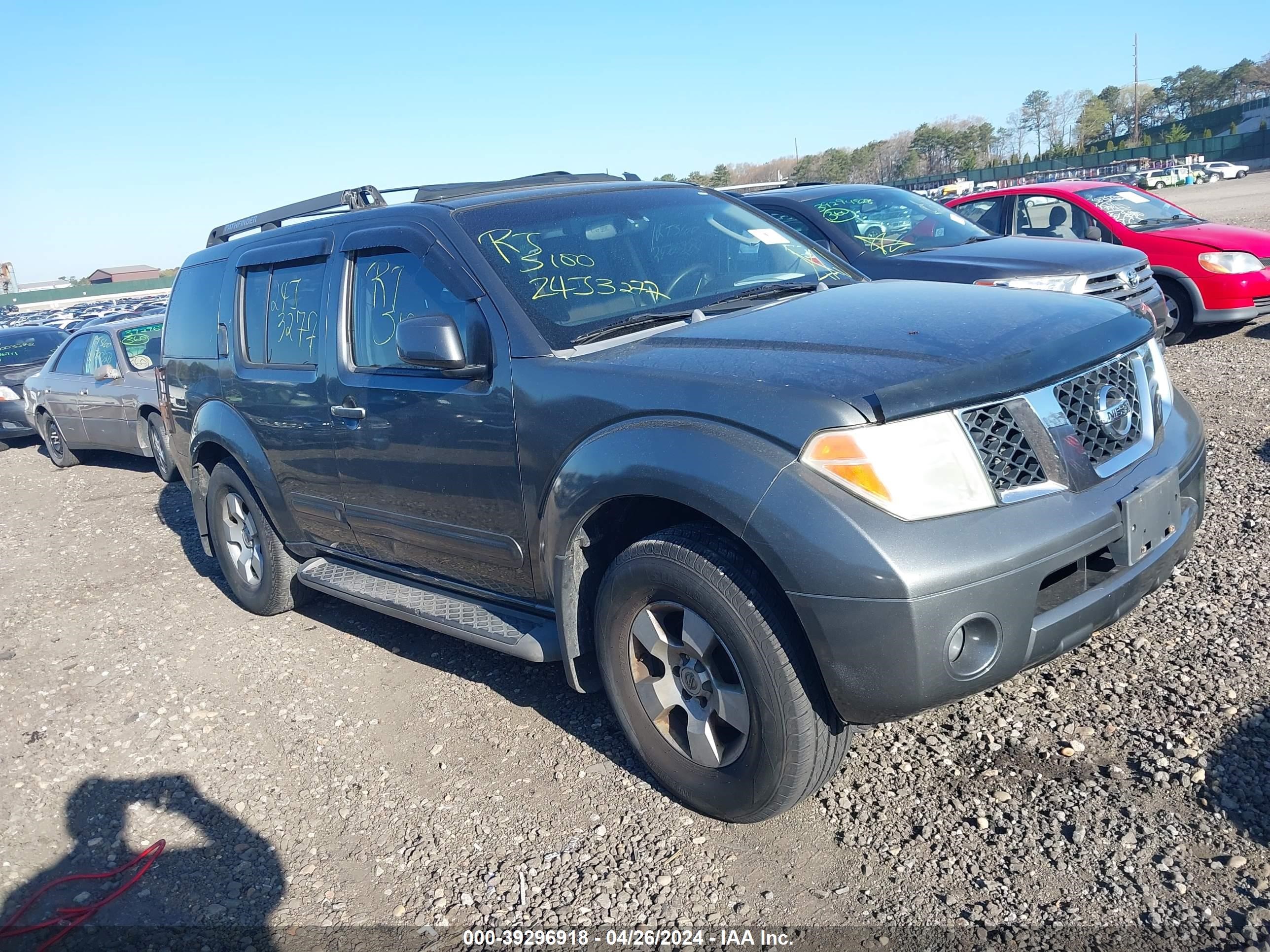 nissan pathfinder 2006 5n1ar18w76c622347