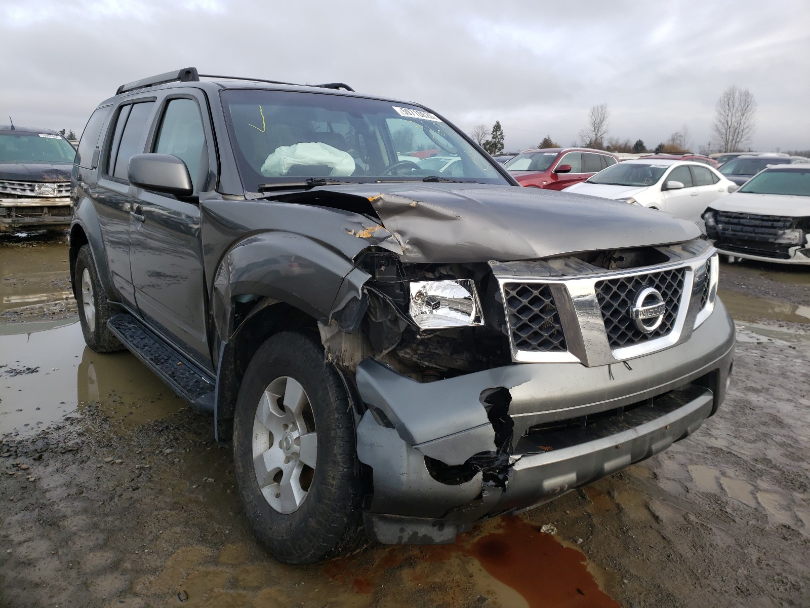 nissan pathfinder 2005 5n1ar18w85c712492