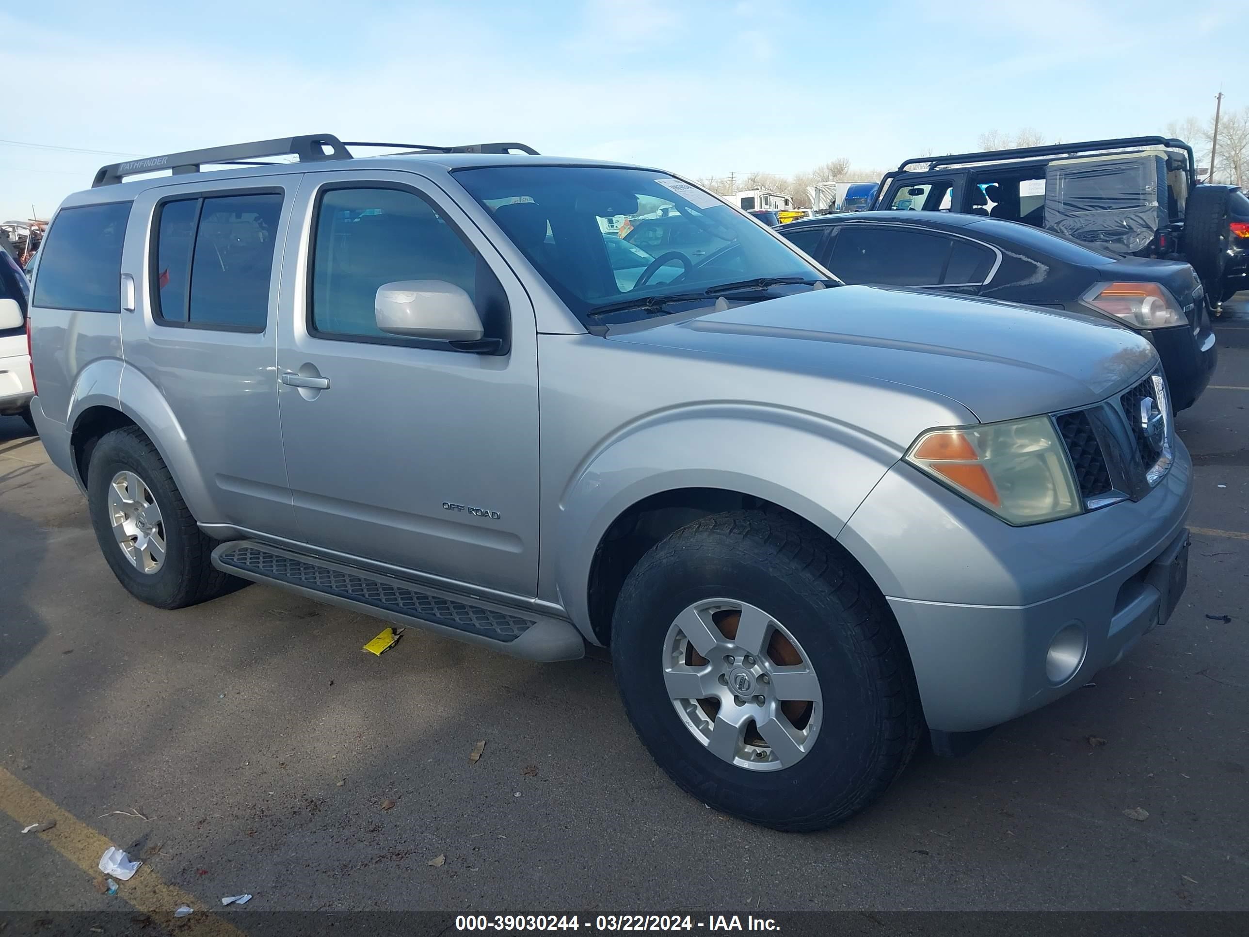 nissan pathfinder 2006 5n1ar18w96c663742