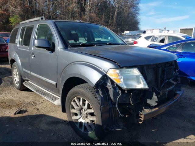 nissan pathfinder 2010 5n1ar1nbxac611000