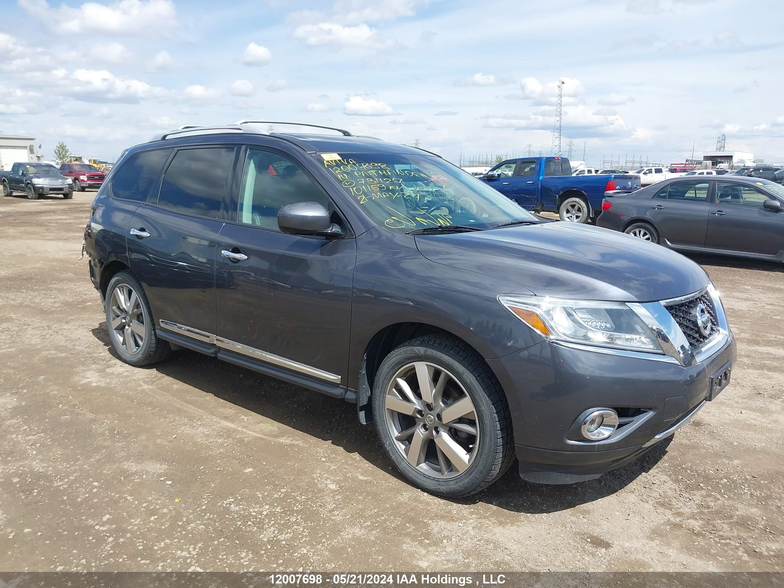 nissan pathfinder 2014 5n1ar2mm0ec731127