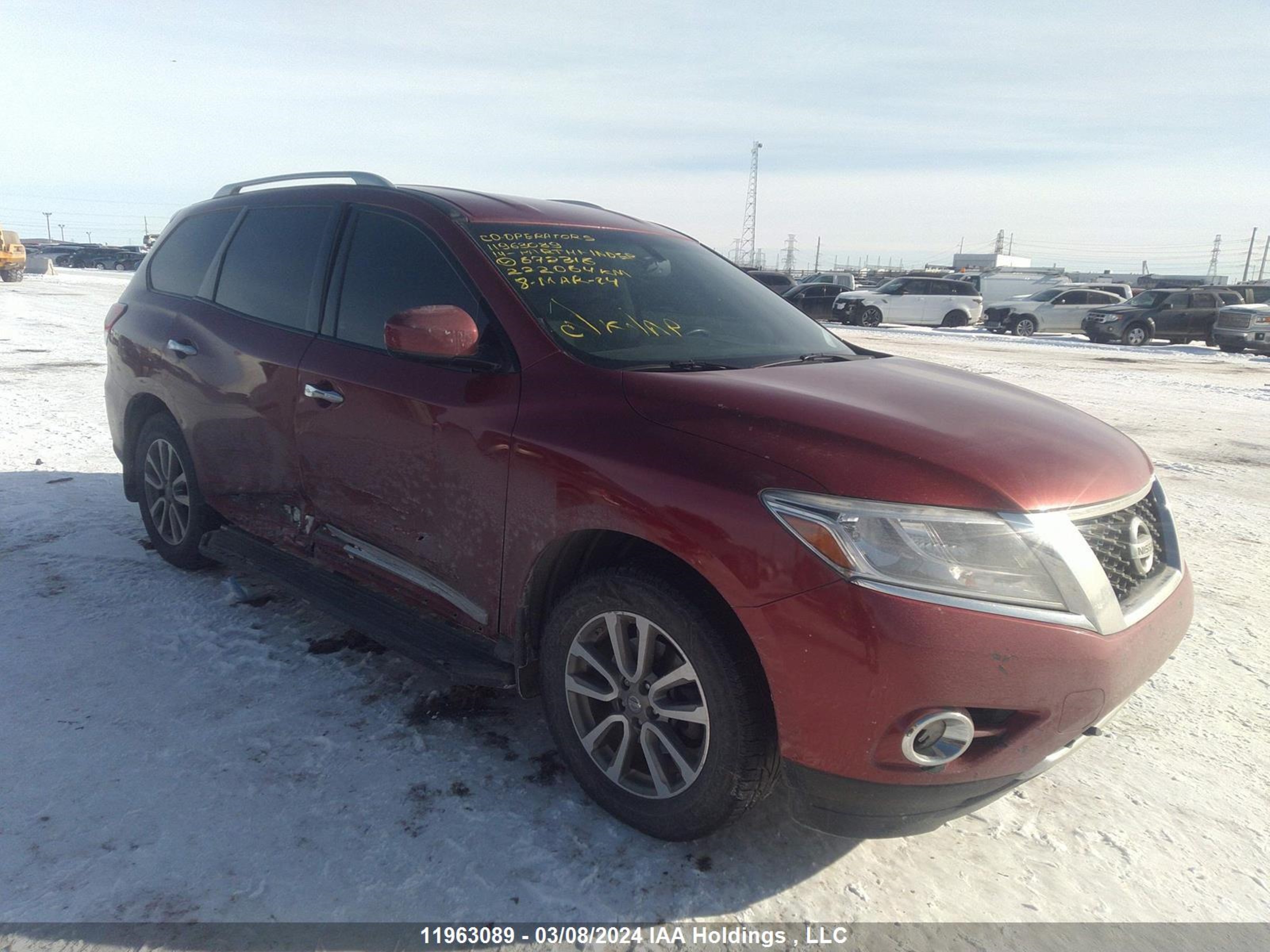 nissan pathfinder 2014 5n1ar2mm3ec672316